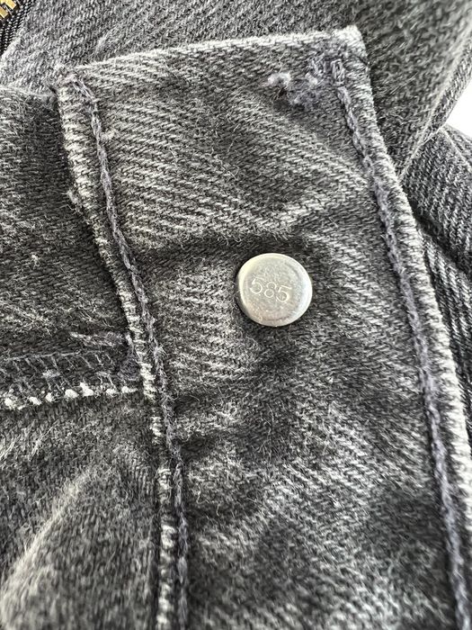 Vintage Vintage 90s Levi’s 505 Orange Tab Faded Black Denim Jeans | Grailed