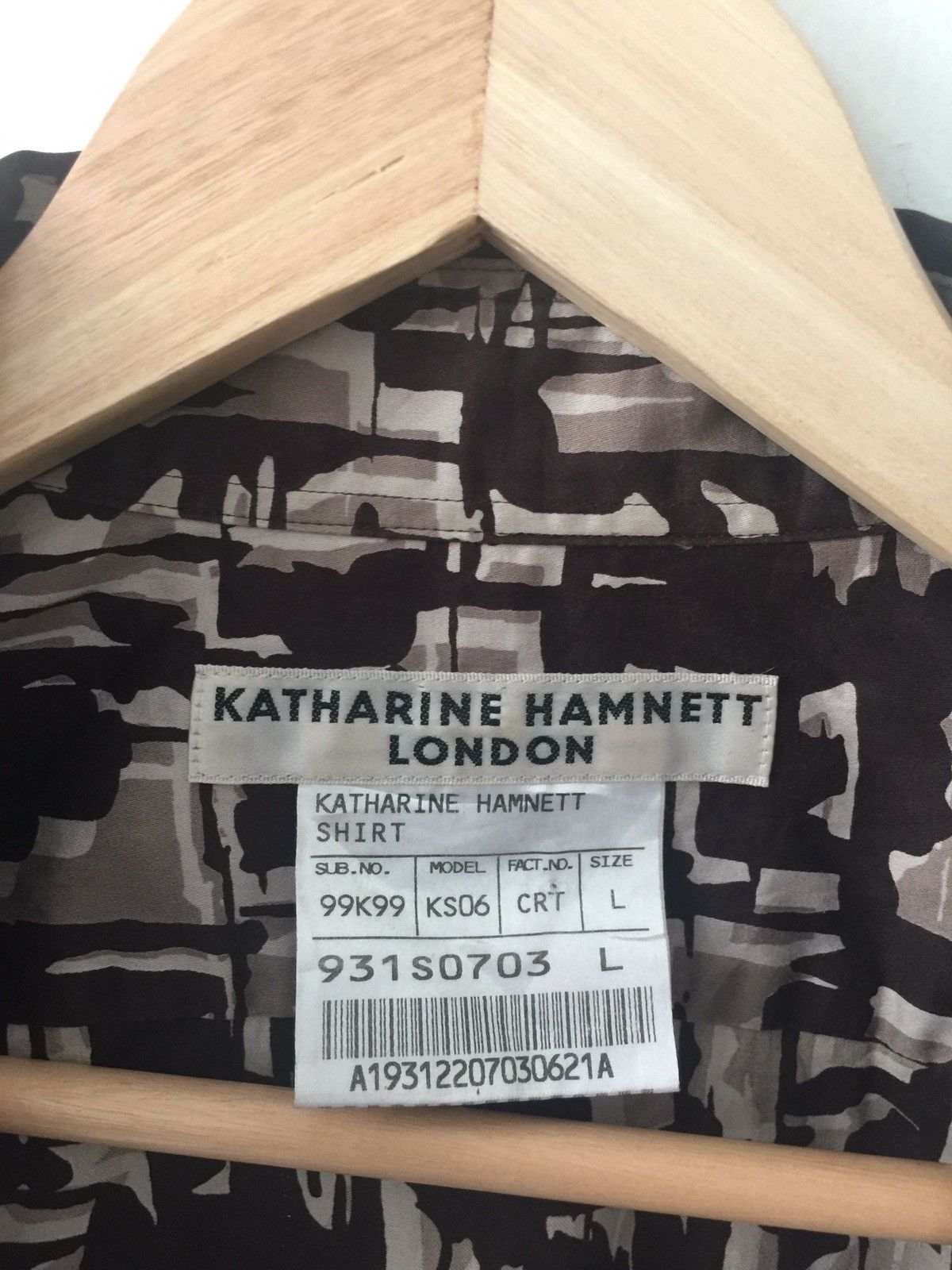 Katharine Hamnett London Katharine Hamnet London Shirt 20x30 Size US M / EU 48-50 / 2 - 5 Thumbnail