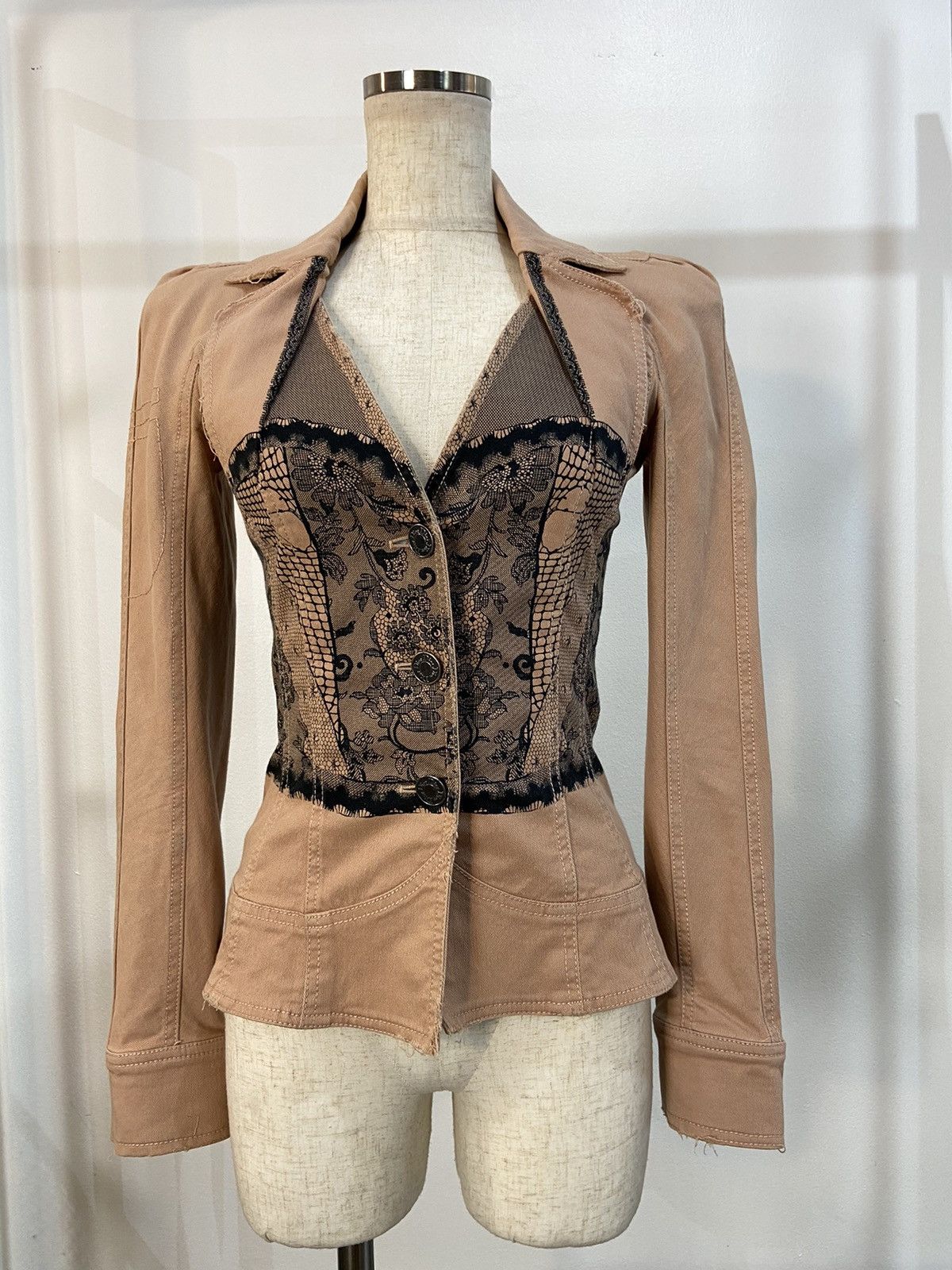 Dior Christian Dior By John Galliano S/S 2006 Runway Jacket Size M / US 6-8 / IT 42-44 - 18 Thumbnail