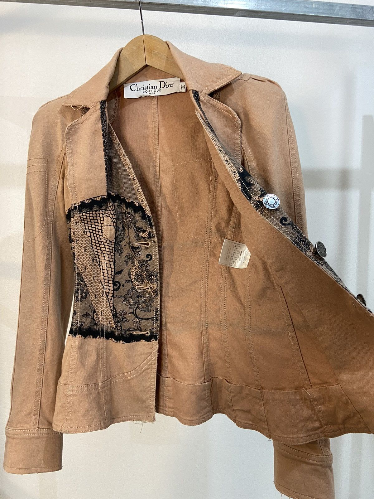 Dior Christian Dior By John Galliano S/S 2006 Runway Jacket Size M / US 6-8 / IT 42-44 - 15 Thumbnail