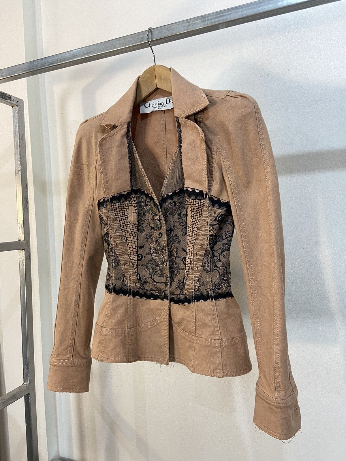 Dior Christian Dior By John Galliano S/S 2006 Runway Jacket Size M / US 6-8 / IT 42-44 - 4 Thumbnail