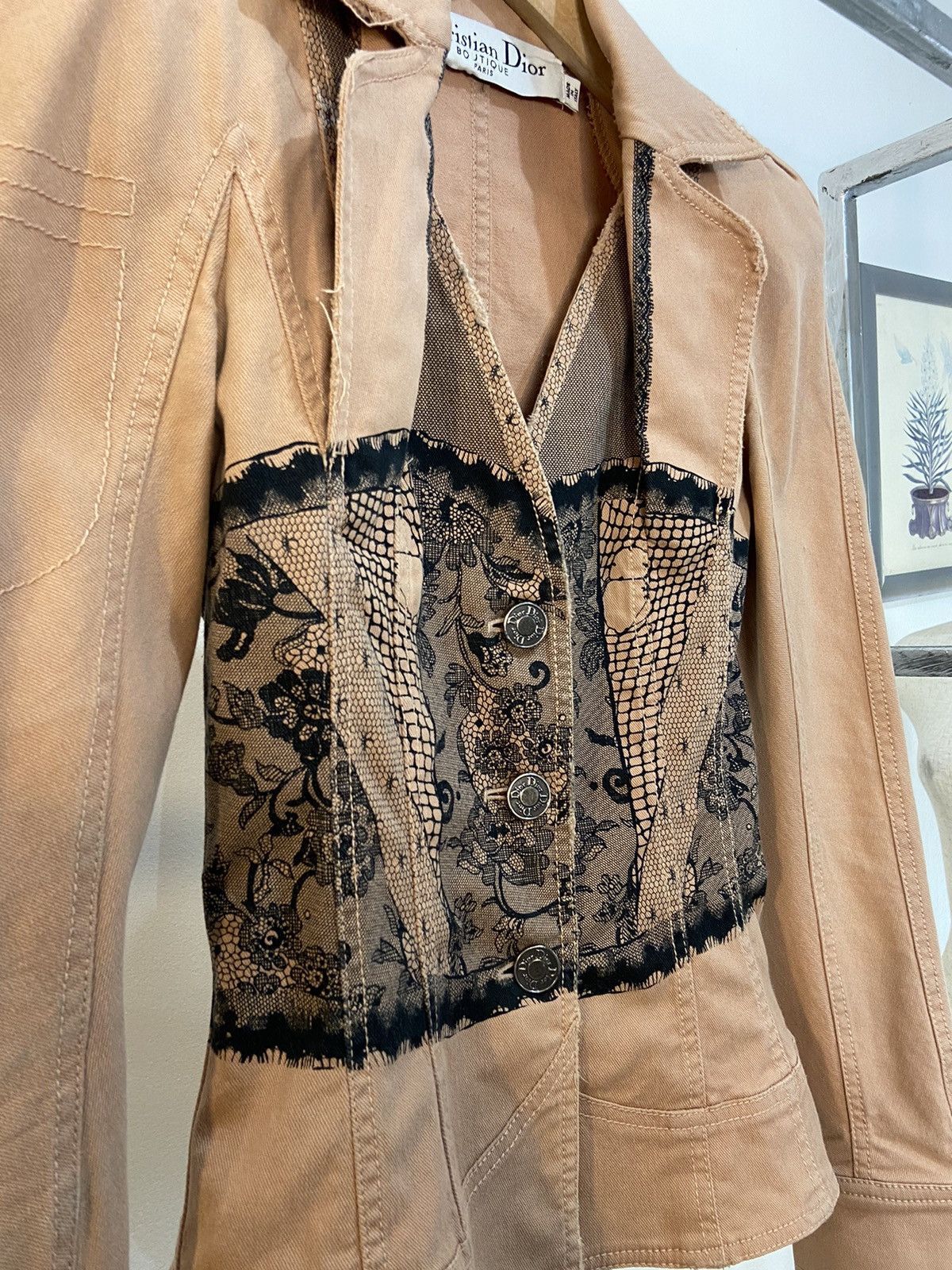 Dior Christian Dior By John Galliano S/S 2006 Runway Jacket Size M / US 6-8 / IT 42-44 - 8 Thumbnail