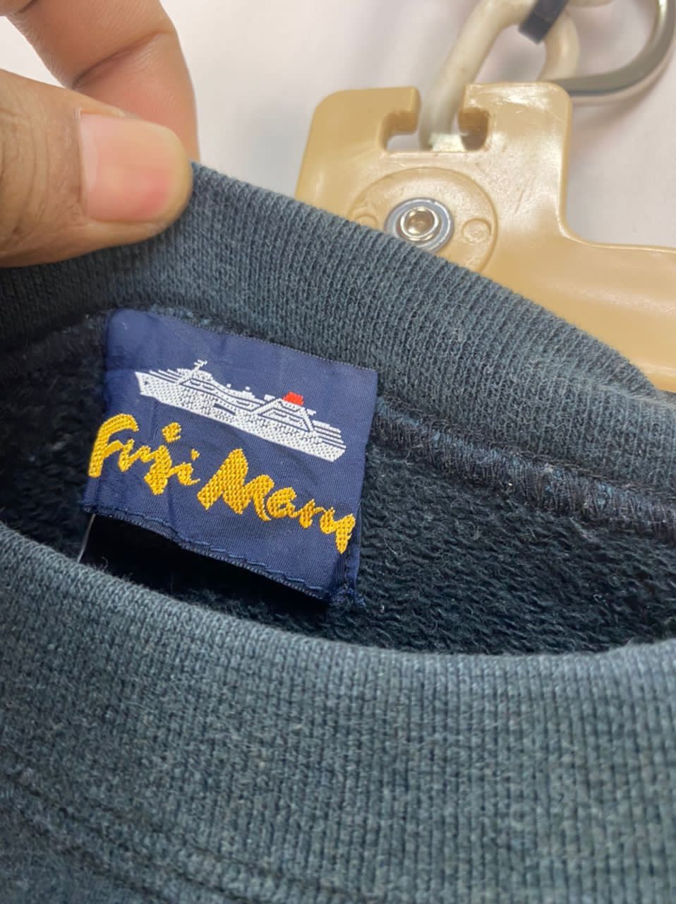 Japanese Brand × Vintage Vintage embroidered logo sweatshirt by Fuji maru Size US M / EU 48-50 / 2 - 4 Thumbnail
