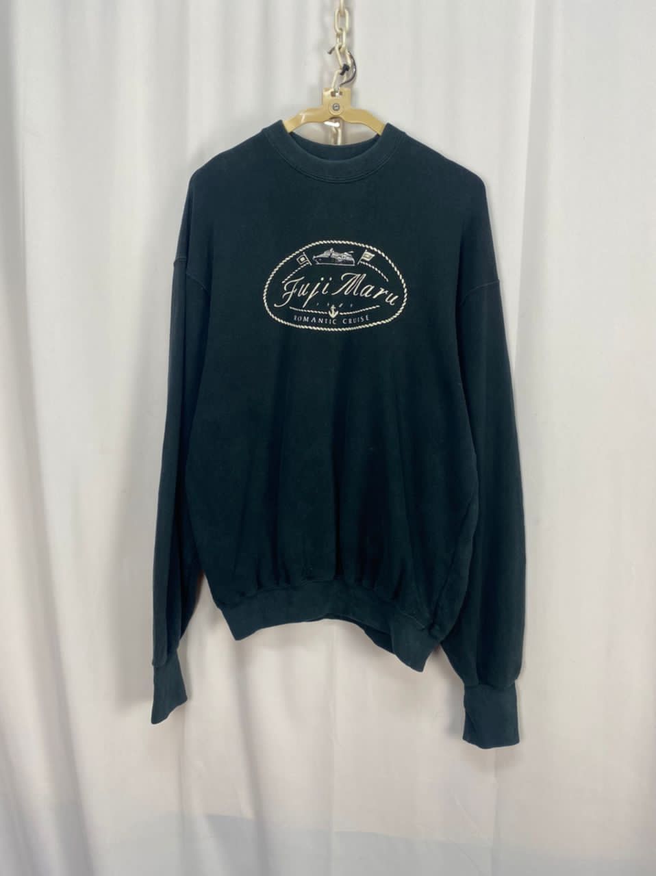 Japanese Brand × Vintage Vintage embroidered logo sweatshirt by Fuji maru Size US M / EU 48-50 / 2 - 7 Thumbnail