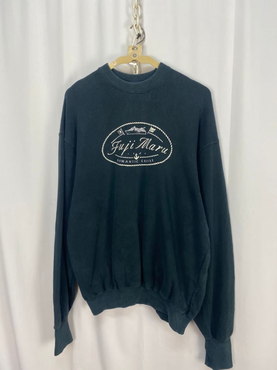 Japanese Brand × Vintage Vintage embroidered logo sweatshirt by Fuji maru Size US M / EU 48-50 / 2 - 3 Thumbnail