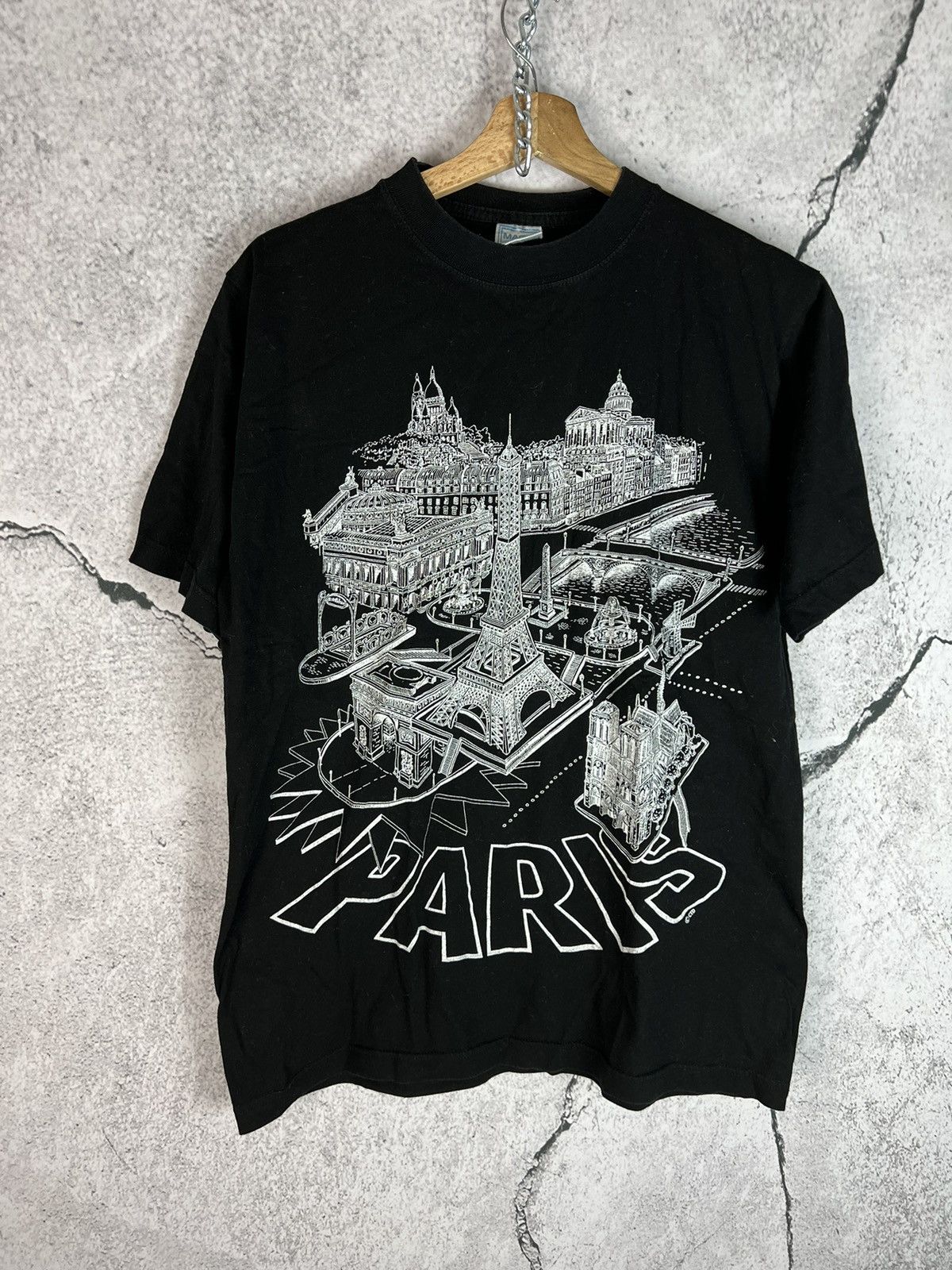 Other Vintage 90s very rare Paris tee hype 90s vtg Size US M / EU 48-50 / 2 - 1 Thumbnail