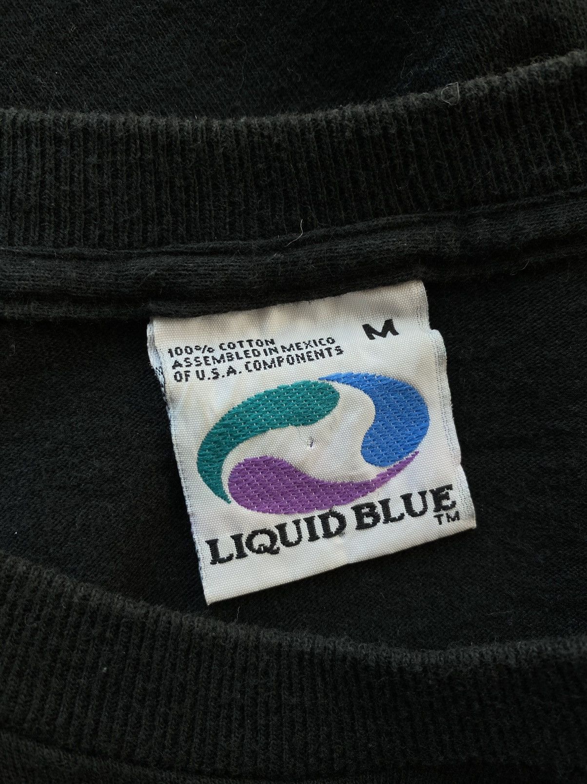 Liquid Blue Vintage Liquid Blue Denver Broncos Tee Black Medium 🥣🧊 NFL Size US M / EU 48-50 / 2 - 3 Thumbnail