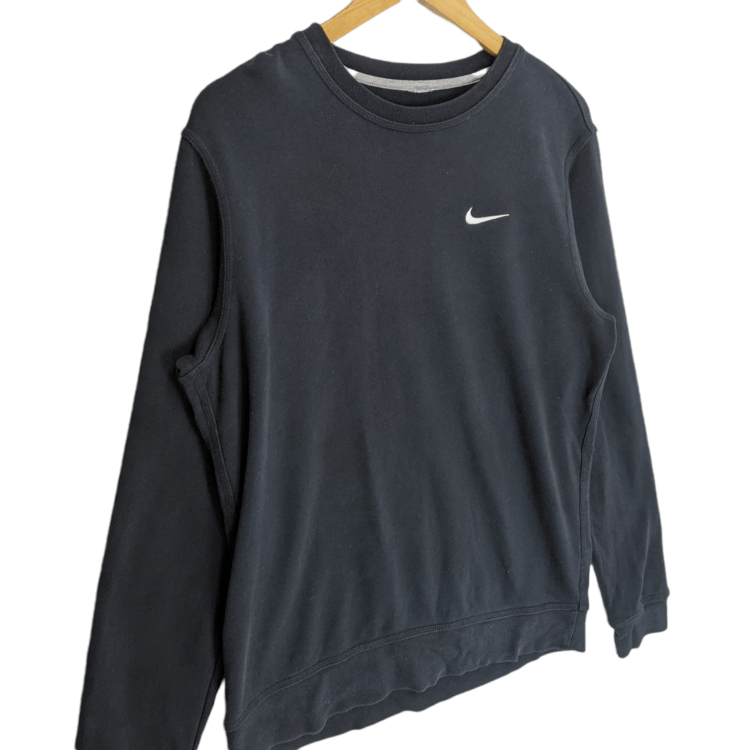 Nike Vintage 2000's NIKE Small Swoosh Logo Jumper Sweatshirt Size US L / EU 52-54 / 3 - 3 Thumbnail