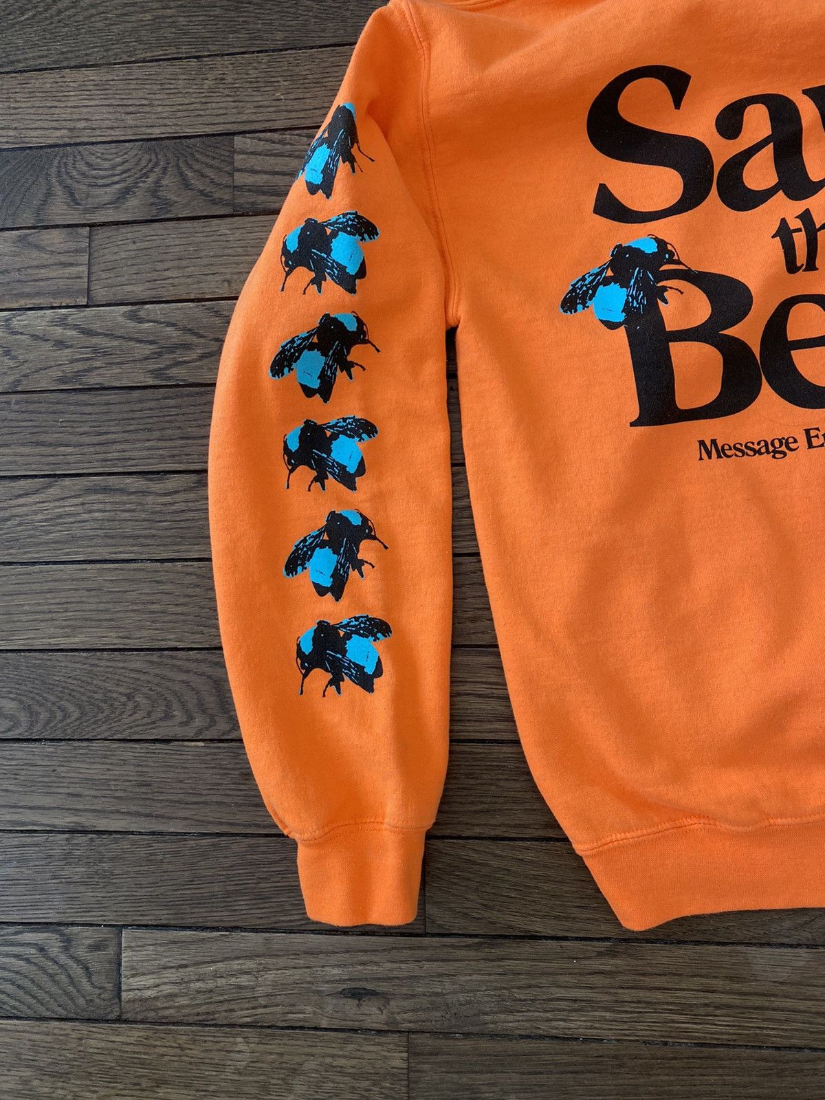 New!!!! Orange Save the shops Bees Golf Wang Hoodie