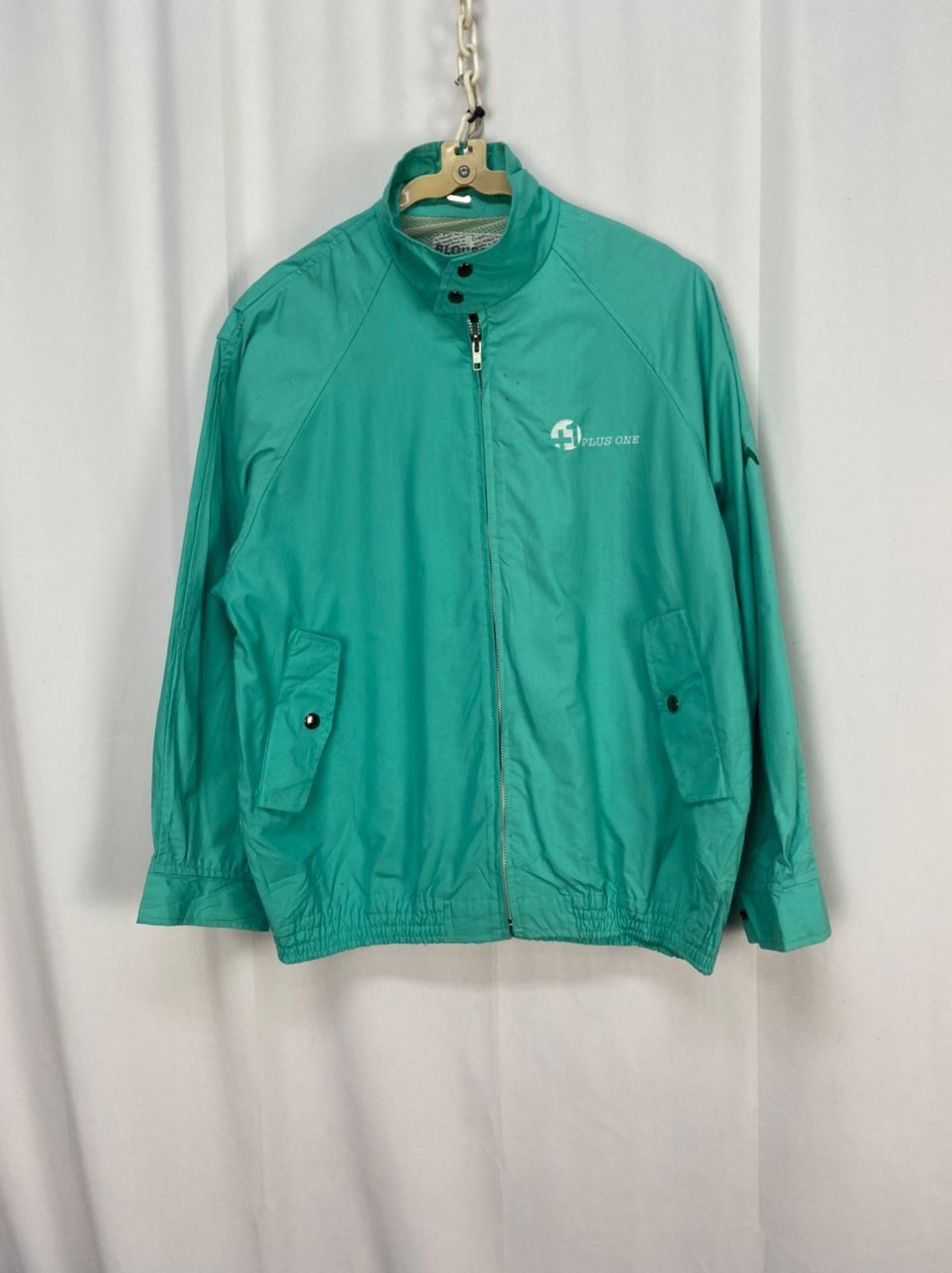 Japanese Brand × Vintage Vintage spellout zipper jacket by blouson Size US M / EU 48-50 / 2 - 6 Thumbnail