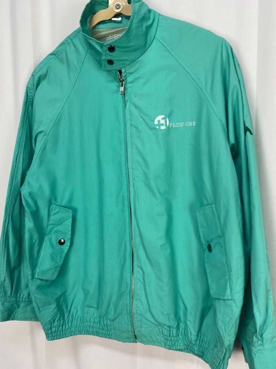 Japanese Brand × Vintage Vintage spellout zipper jacket by blouson Size US M / EU 48-50 / 2 - 5 Thumbnail