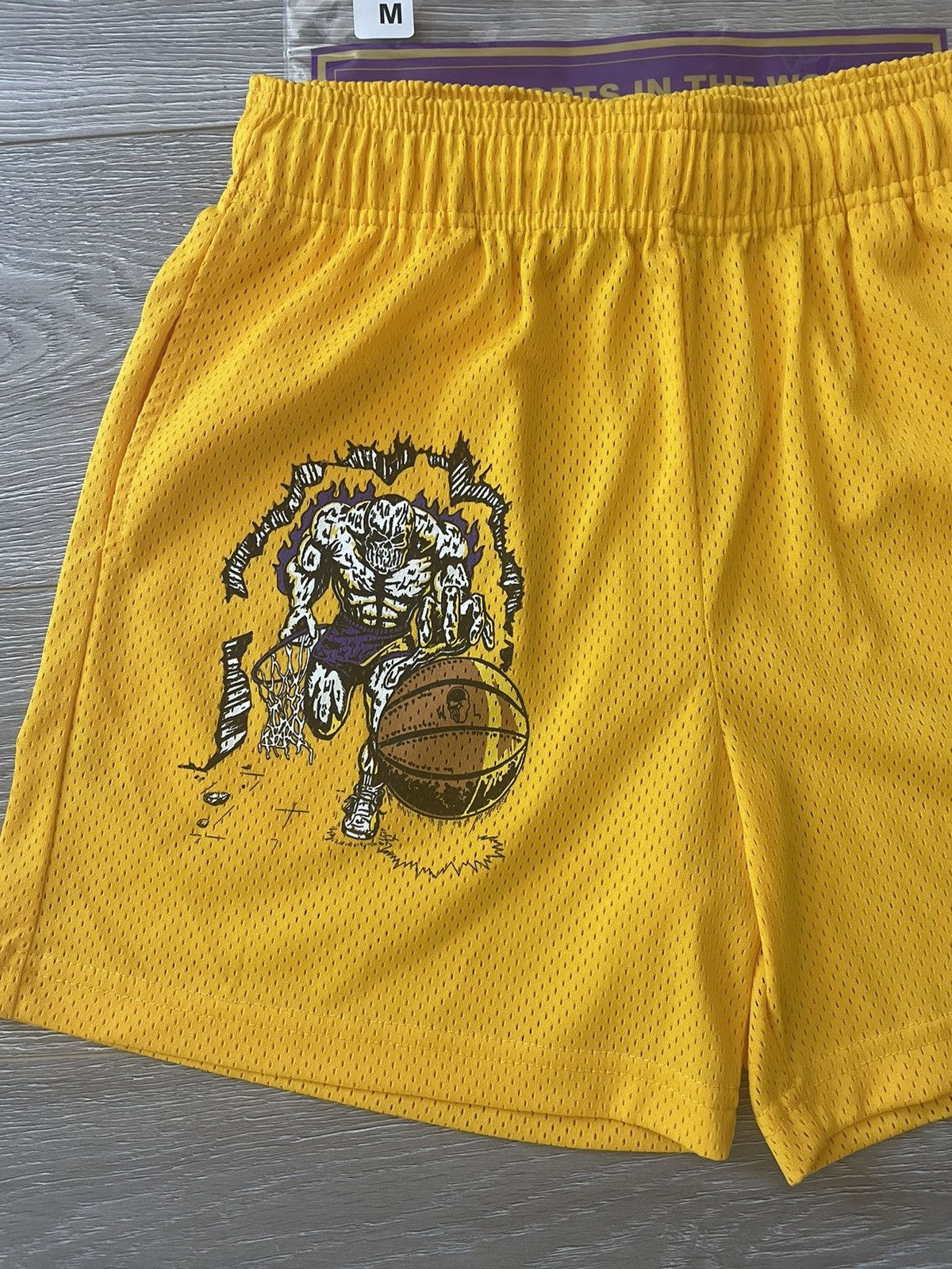 Eric Emanuel × Warren Lotas Eric Emanuel x Warren Lotas Yellow Shorts Size US 30 / EU 46 - 2 Thumbnail
