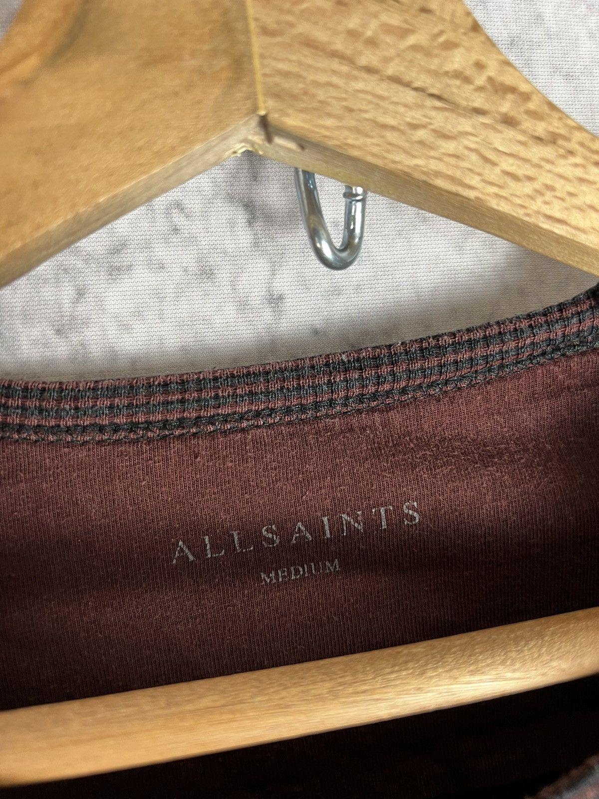 Allsaints Allsaints Distressed Mesh Long Sleeve like Rick Owens Size US M / EU 48-50 / 2 - 3 Thumbnail