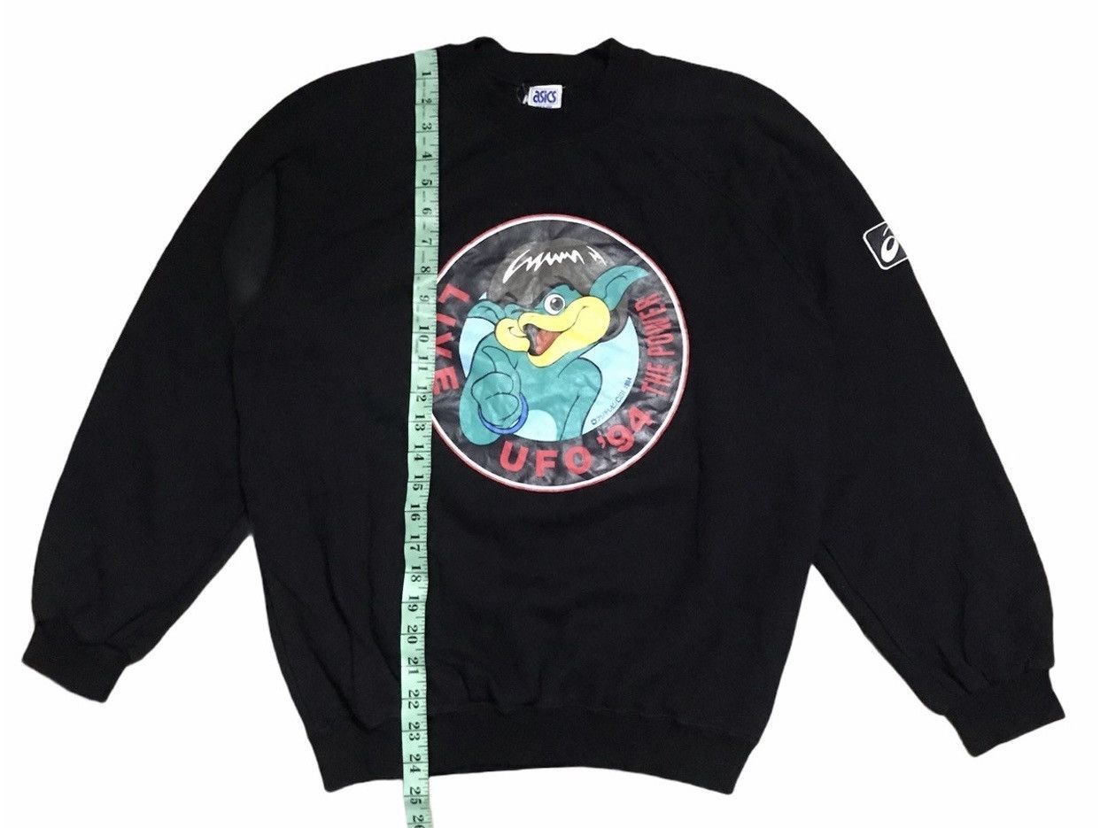 Asics × Japanese Brand × Vintage BIDDING ACCEPT‼️Vintage 90s Asics Sweatshirt Size US L / EU 52-54 / 3 - 8 Thumbnail