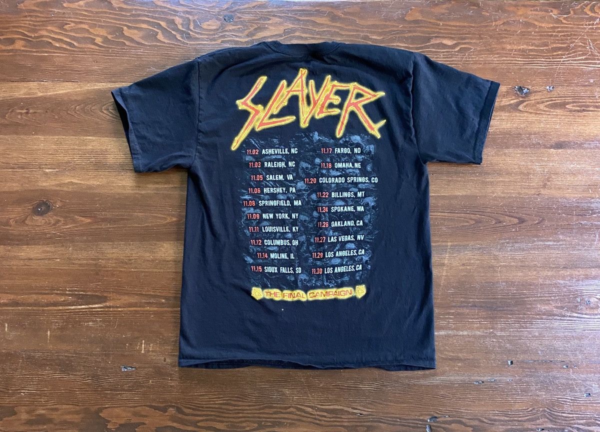 Slayer 2019 Slayer Final Tour US Tee Size US M / EU 48-50 / 2 - 13 Thumbnail