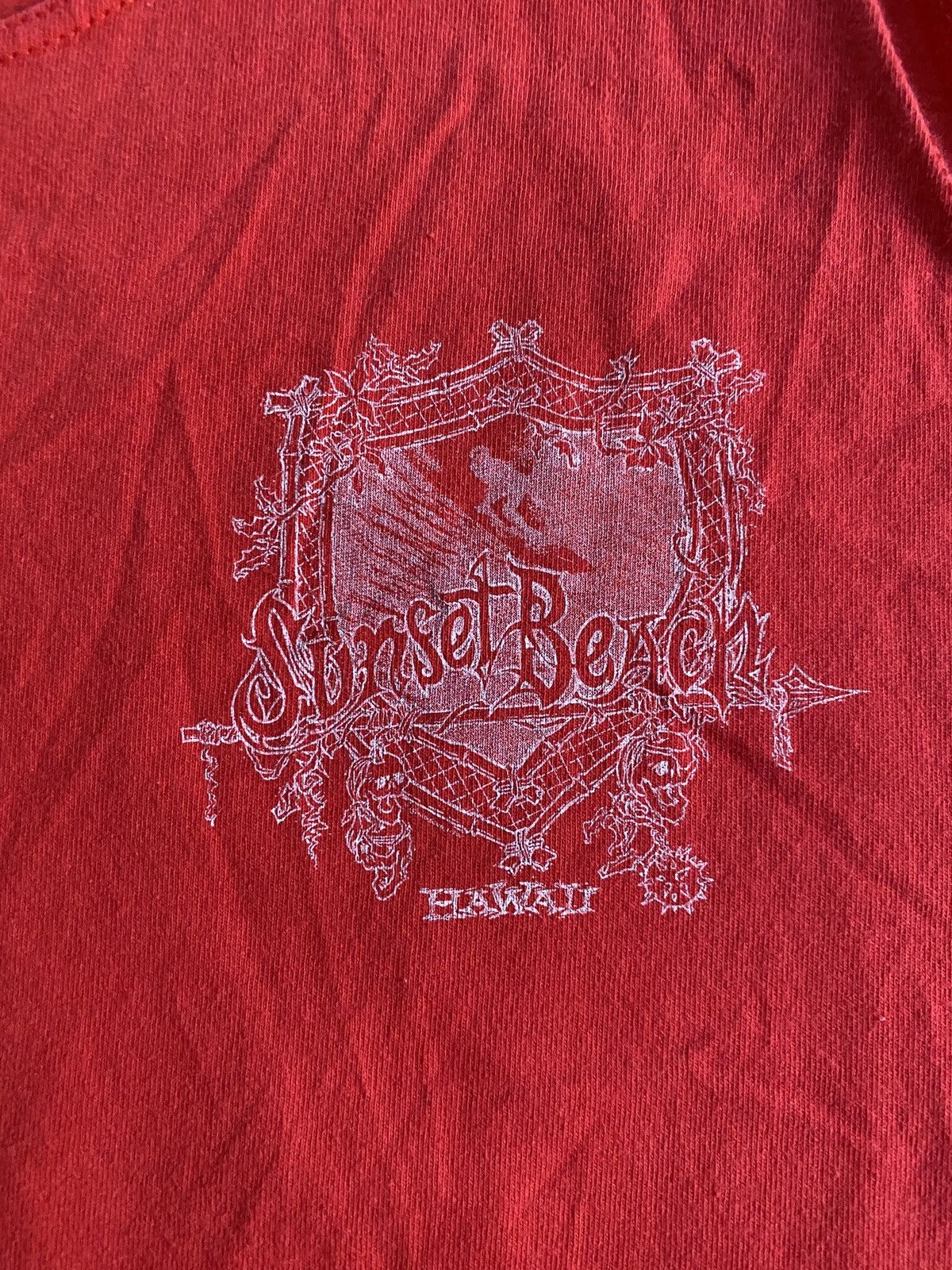 Hanes × Vintage Vintage 90’s Sunset Beach Hawaii Single Stitch Tank Size US XL / EU 56 / 4 - 7 Thumbnail