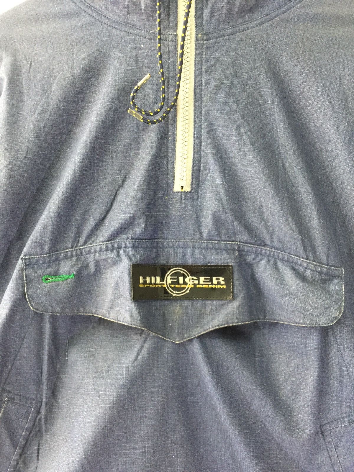 Tommy Hilfiger Tommy Hilfiger Sport Tech Denim Reflection Logo Hoodies Size US L / EU 52-54 / 3 - 6 Thumbnail