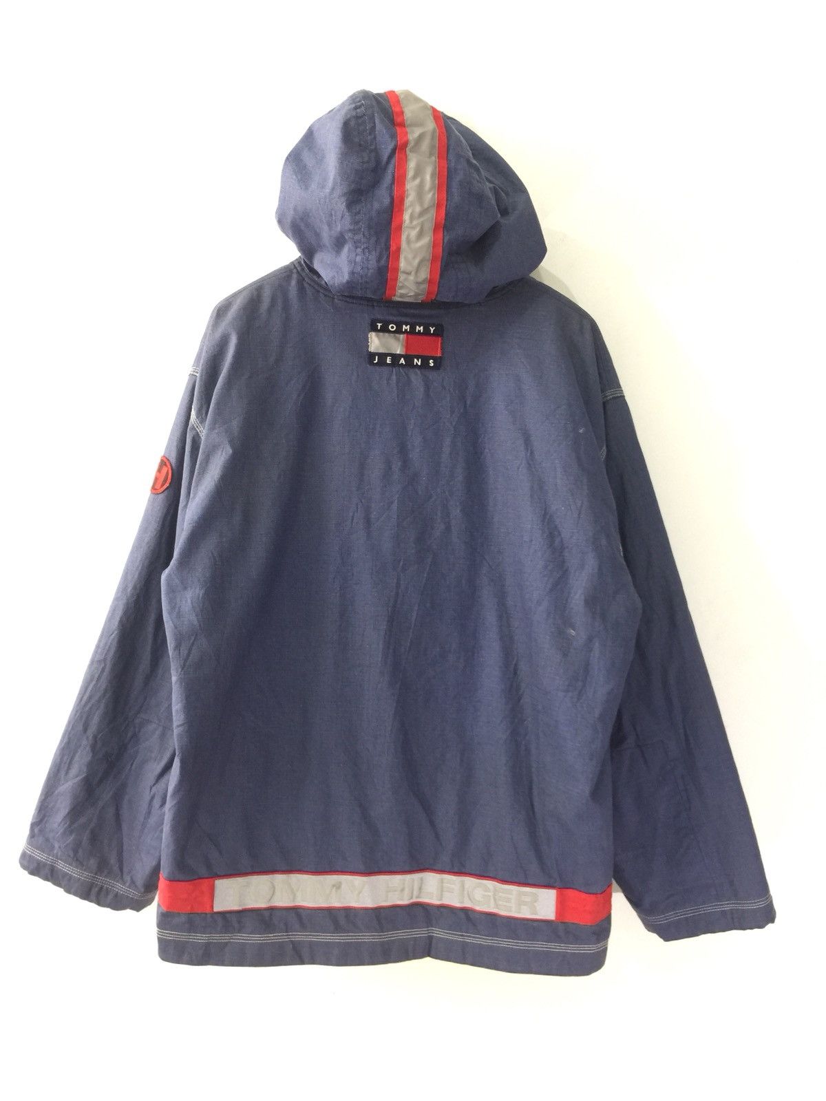 Tommy Hilfiger Tommy Hilfiger Sport Tech Denim Reflection Logo Hoodies Size US L / EU 52-54 / 3 - 1 Thumbnail