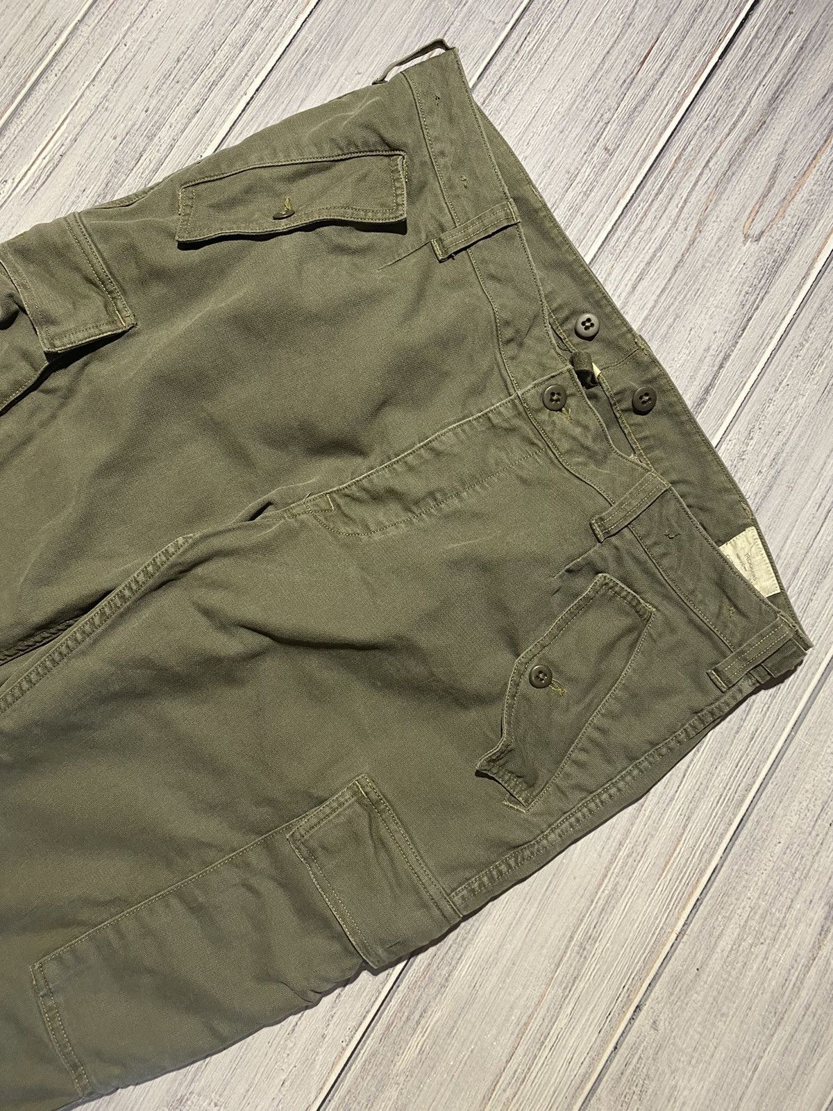Denim & Supply Ralph Lauren Vintage Denim And Supply Ralph Lauren Cargo Pants Army USA Size US 38 / EU 54 - 2 Thumbnail