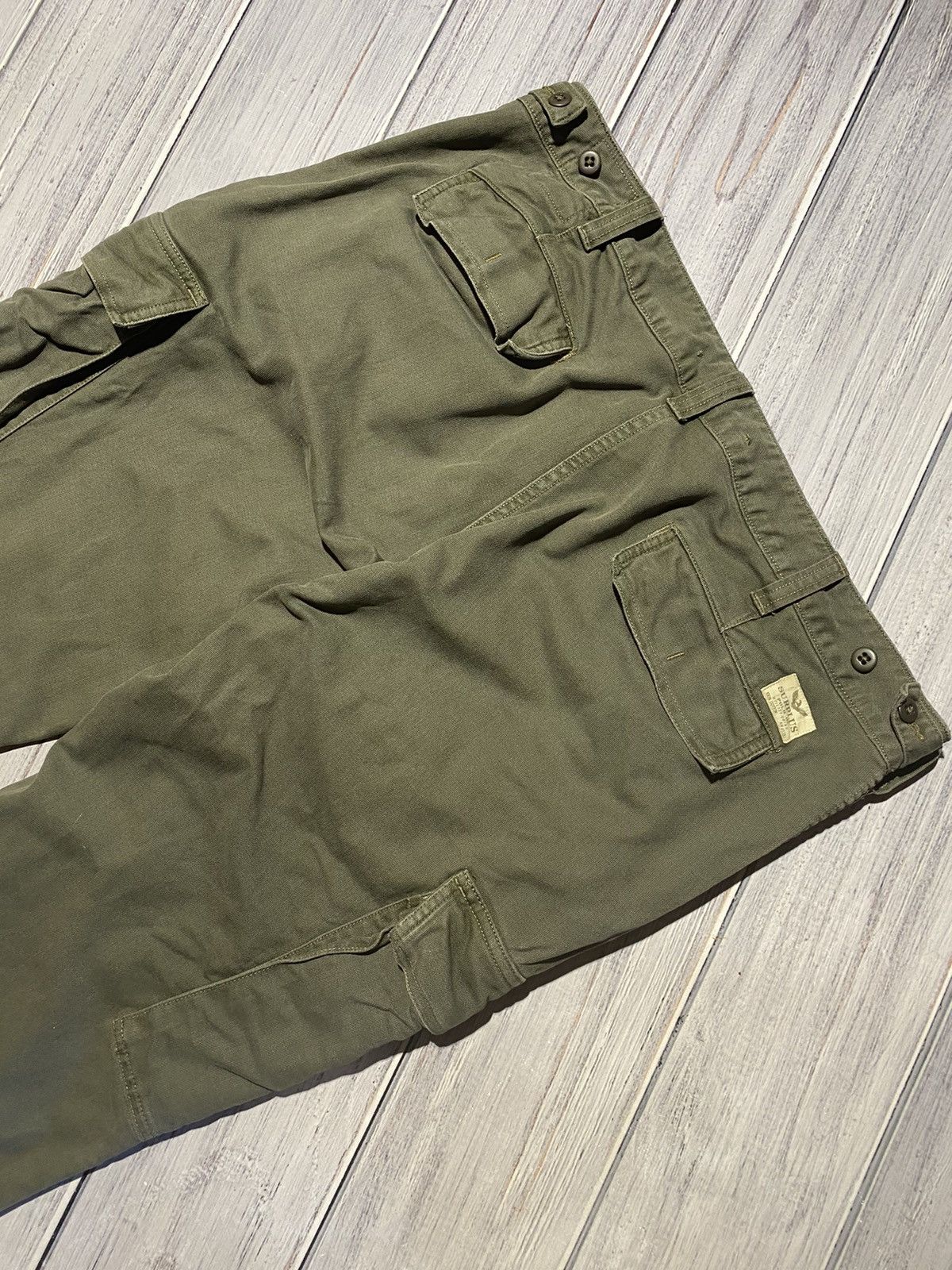 Denim & Supply Ralph Lauren Vintage Denim And Supply Ralph Lauren Cargo Pants Army USA Size US 38 / EU 54 - 9 Thumbnail
