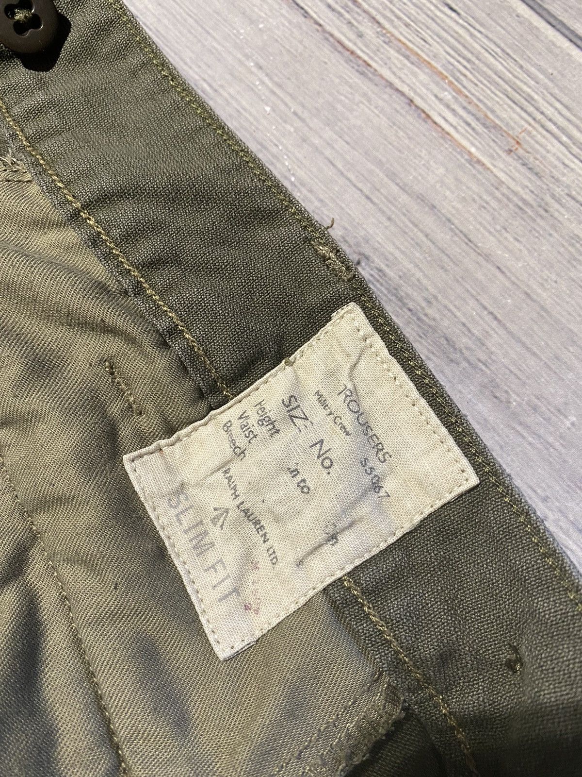 Denim & Supply Ralph Lauren Vintage Denim And Supply Ralph Lauren Cargo Pants Army USA Size US 38 / EU 54 - 13 Thumbnail