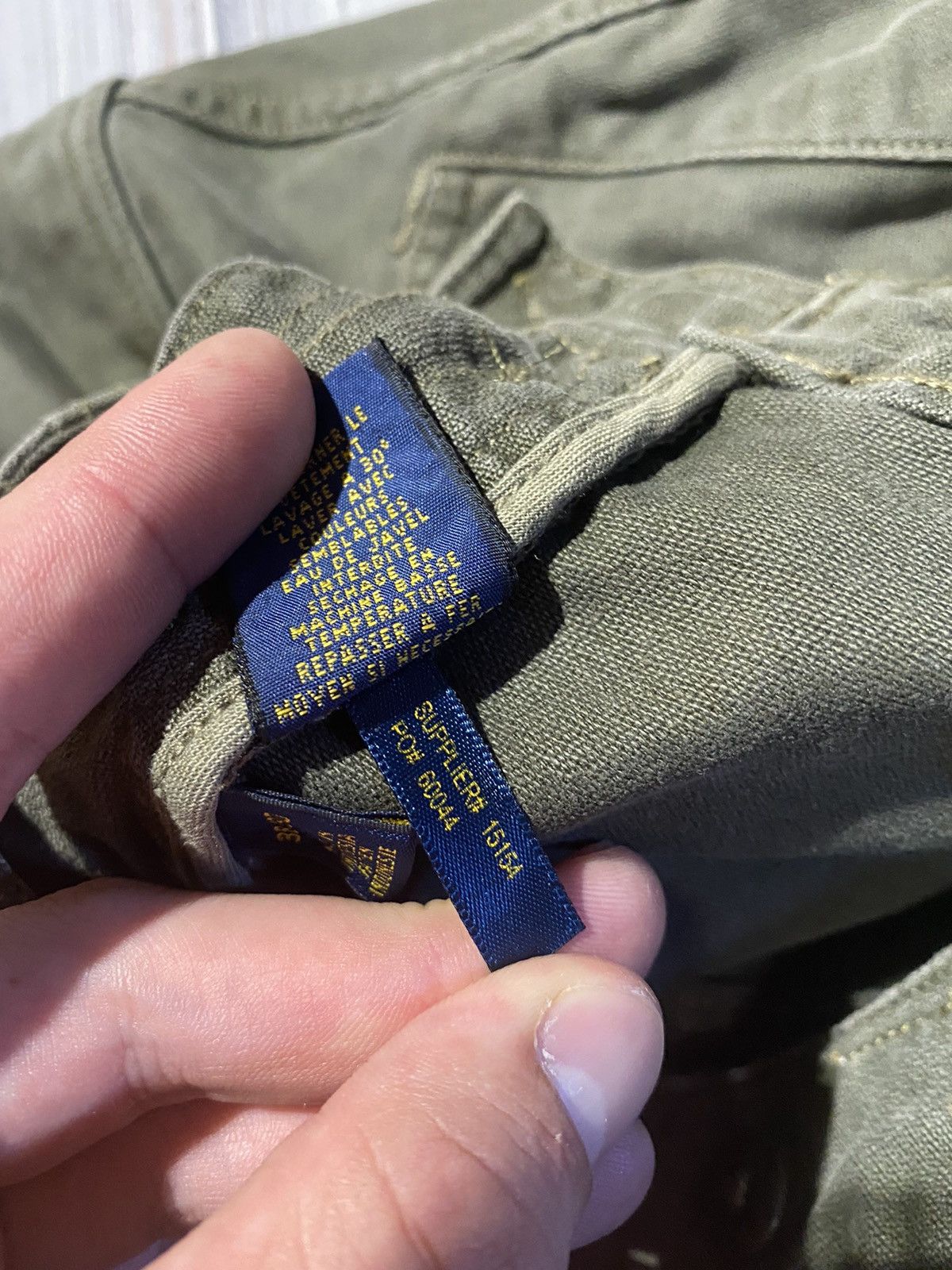 Denim & Supply Ralph Lauren Vintage Denim And Supply Ralph Lauren Cargo Pants Army USA Size US 38 / EU 54 - 17 Thumbnail