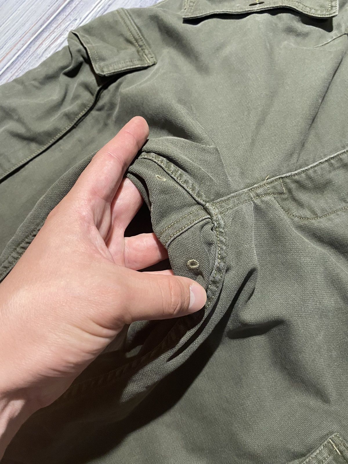 Denim & Supply Ralph Lauren Vintage Denim And Supply Ralph Lauren Cargo Pants Army USA Size US 38 / EU 54 - 5 Thumbnail