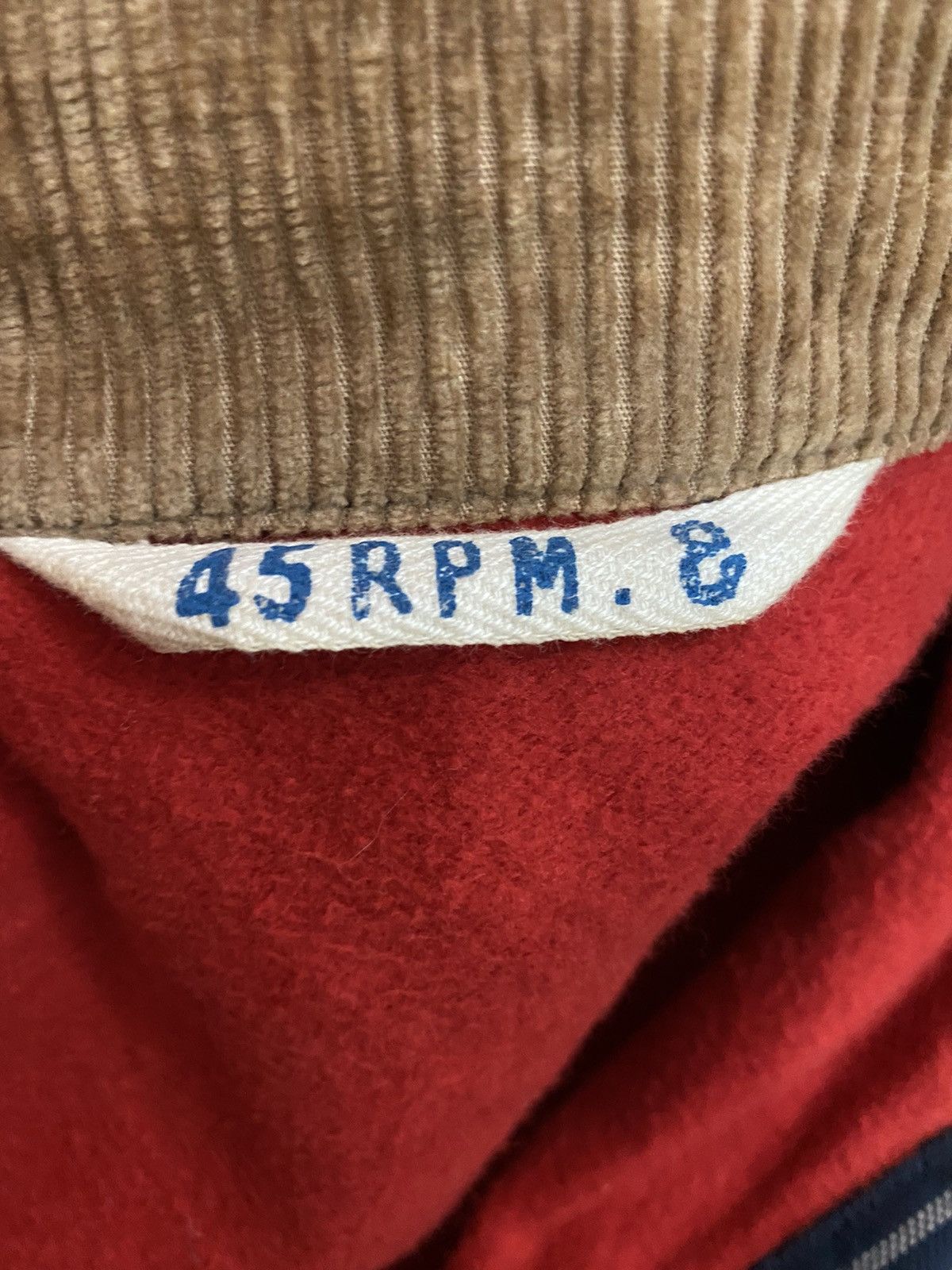 45rpm 🔥Vintage 45rpm lining blanket jacket nice design Size US M / EU 48-50 / 2 - 12 Thumbnail
