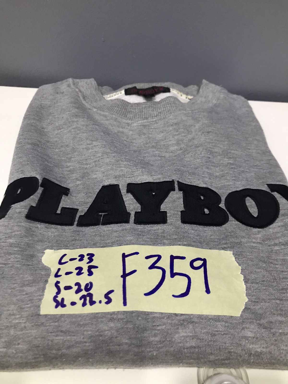 Playboy Playboy Spell Out crewneck Sweatshirt Size US M / EU 48-50 / 2 - 16 Thumbnail