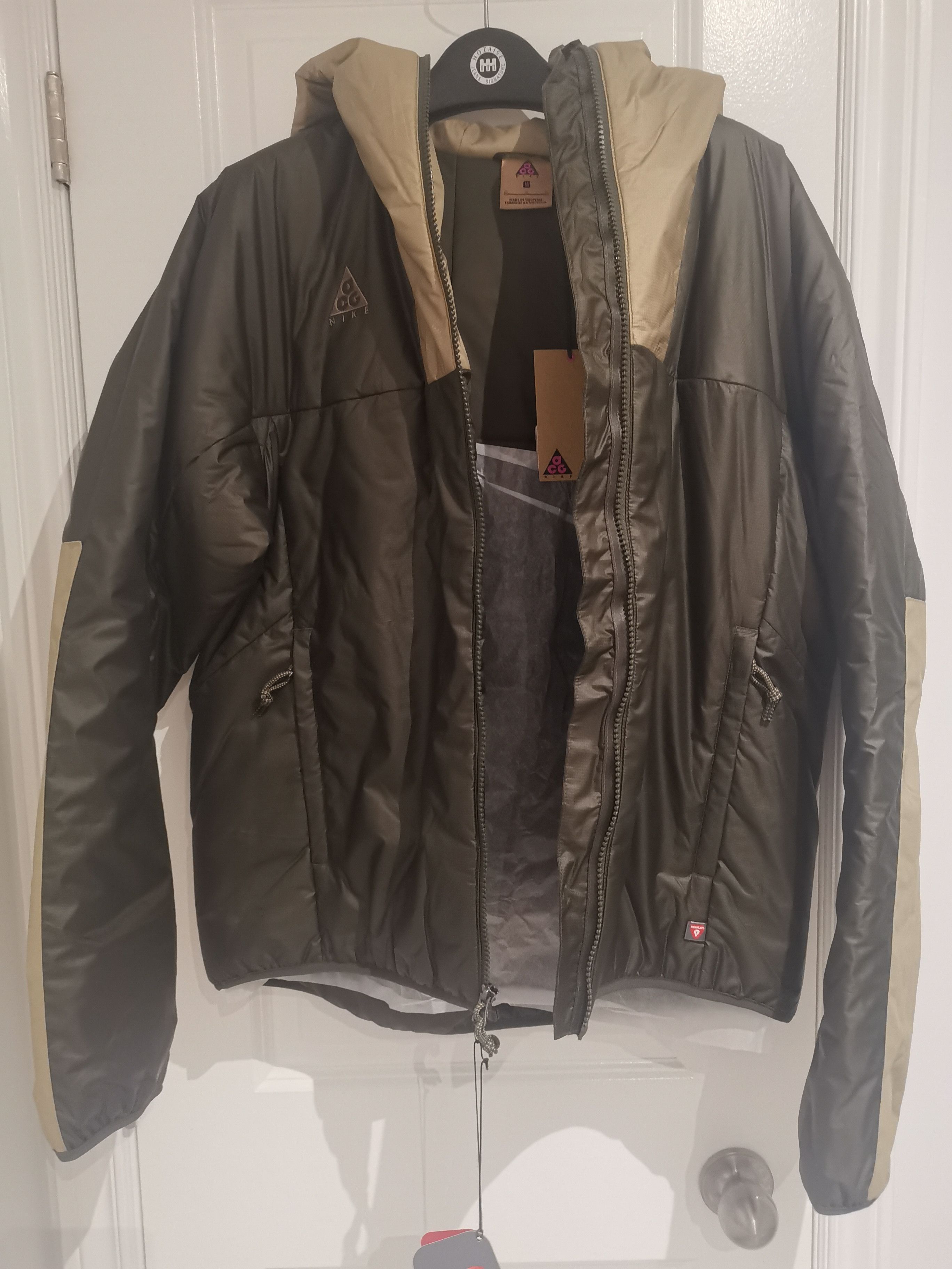 Nike ACG Nike ACG Khaki Insulated Jacket medium Size US M / EU 48-50 / 2 - 8 Thumbnail