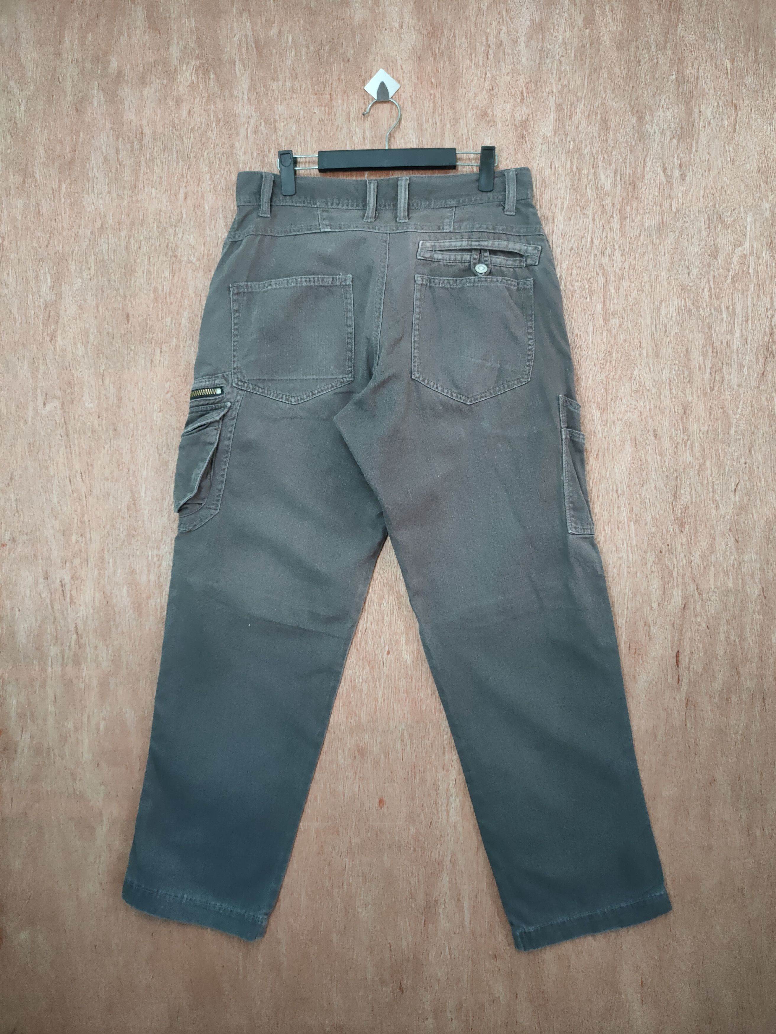 Japanese Brand JAPANESE BRAND 10 POCKET FADED VINTAGE CARGO PANTS Size US 32 / EU 48 - 4 Thumbnail