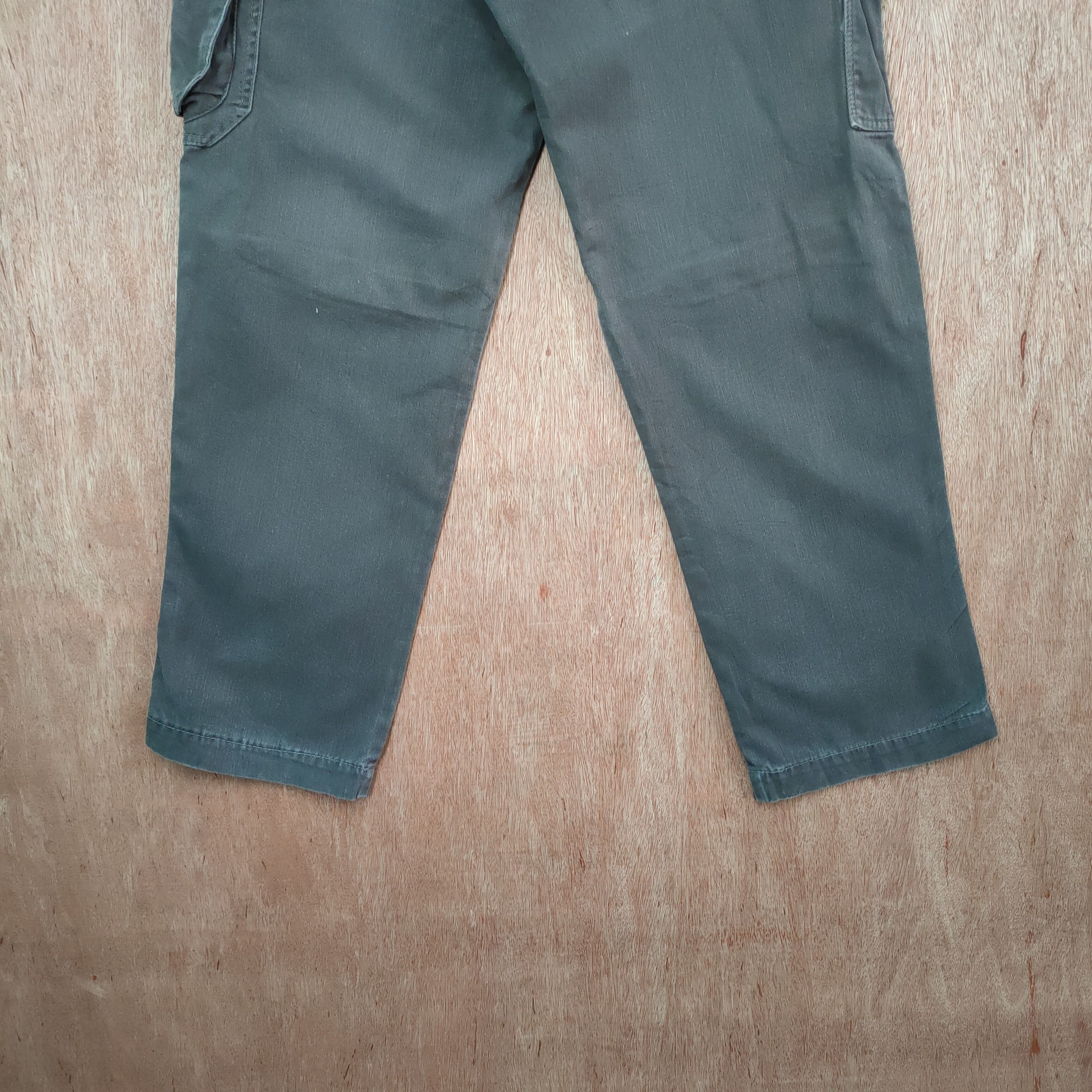 Japanese Brand JAPANESE BRAND 10 POCKET FADED VINTAGE CARGO PANTS Size US 32 / EU 48 - 6 Thumbnail