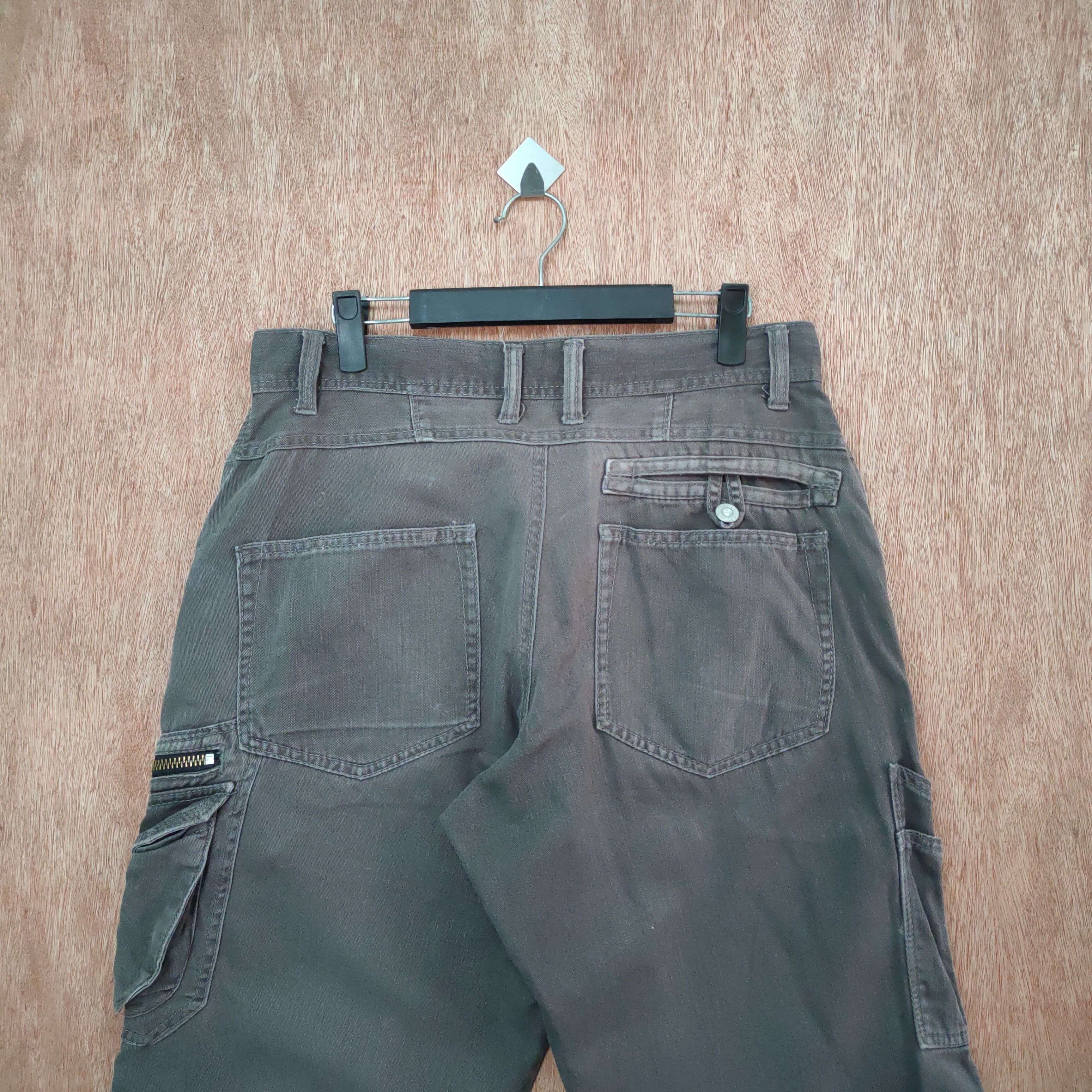 Japanese Brand JAPANESE BRAND 10 POCKET FADED VINTAGE CARGO PANTS Size US 32 / EU 48 - 5 Thumbnail