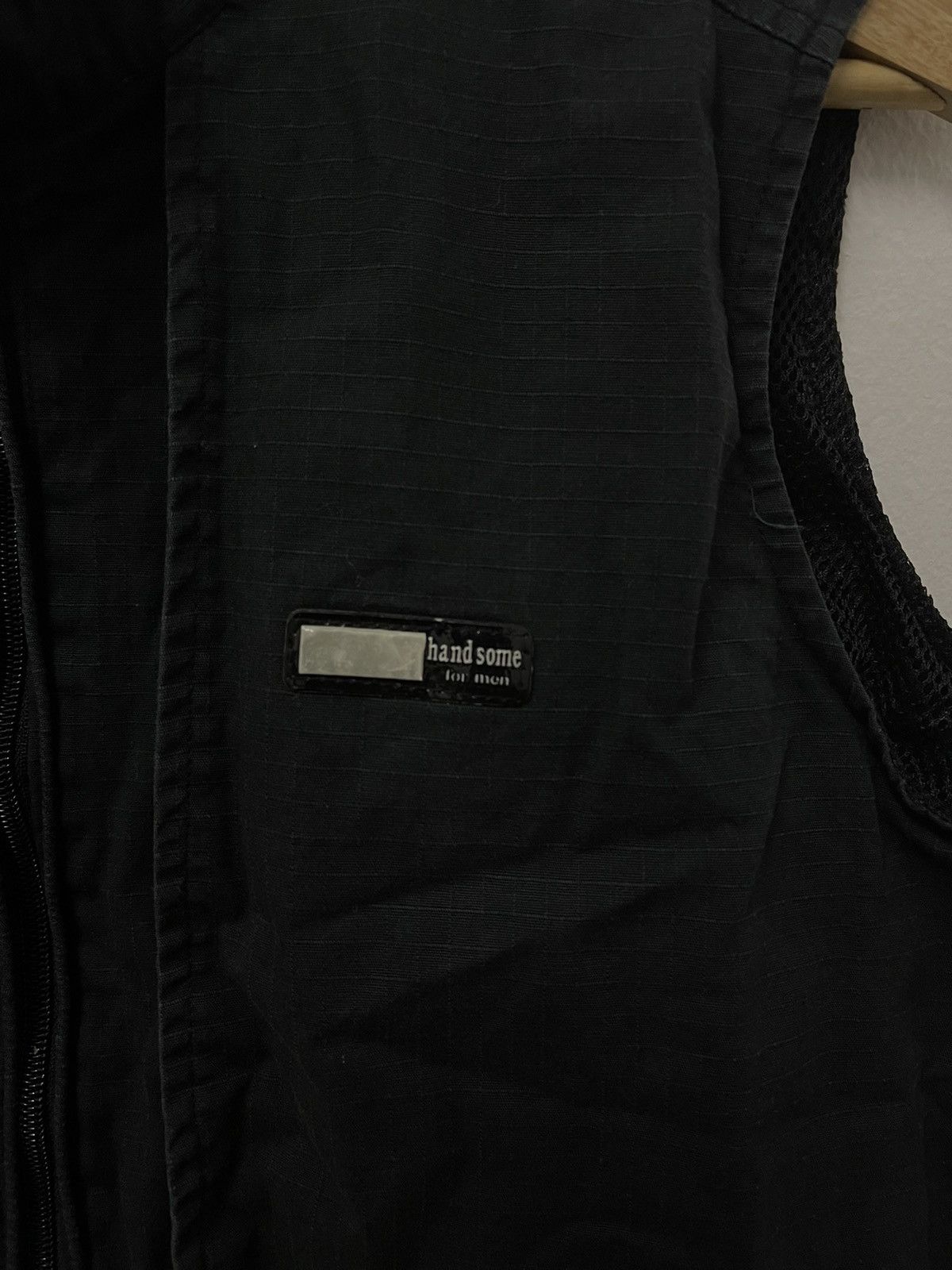 Japanese Brand × Vintage Vintage Hand Some Zipper Vest Size US S / EU 44-46 / 1 - 4 Thumbnail