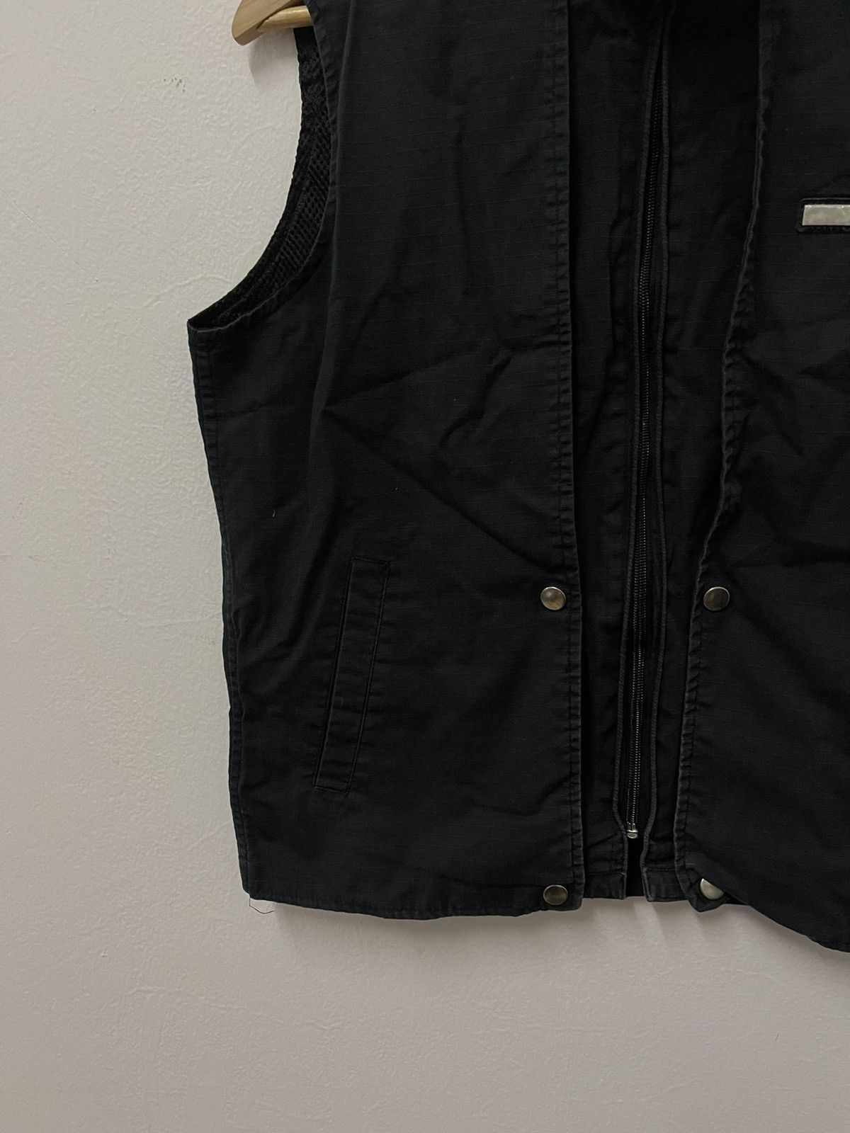 Japanese Brand × Vintage Vintage Hand Some Zipper Vest Size US S / EU 44-46 / 1 - 2 Thumbnail