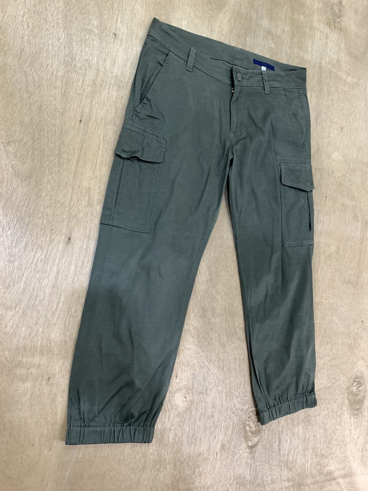 Japanese Brand × NOLLEY'S × Seditionaries NOLLEY'S PINK Rare Nylon Multipocket Crop Cargo Jogger Pant Size US 29 - 8 Thumbnail