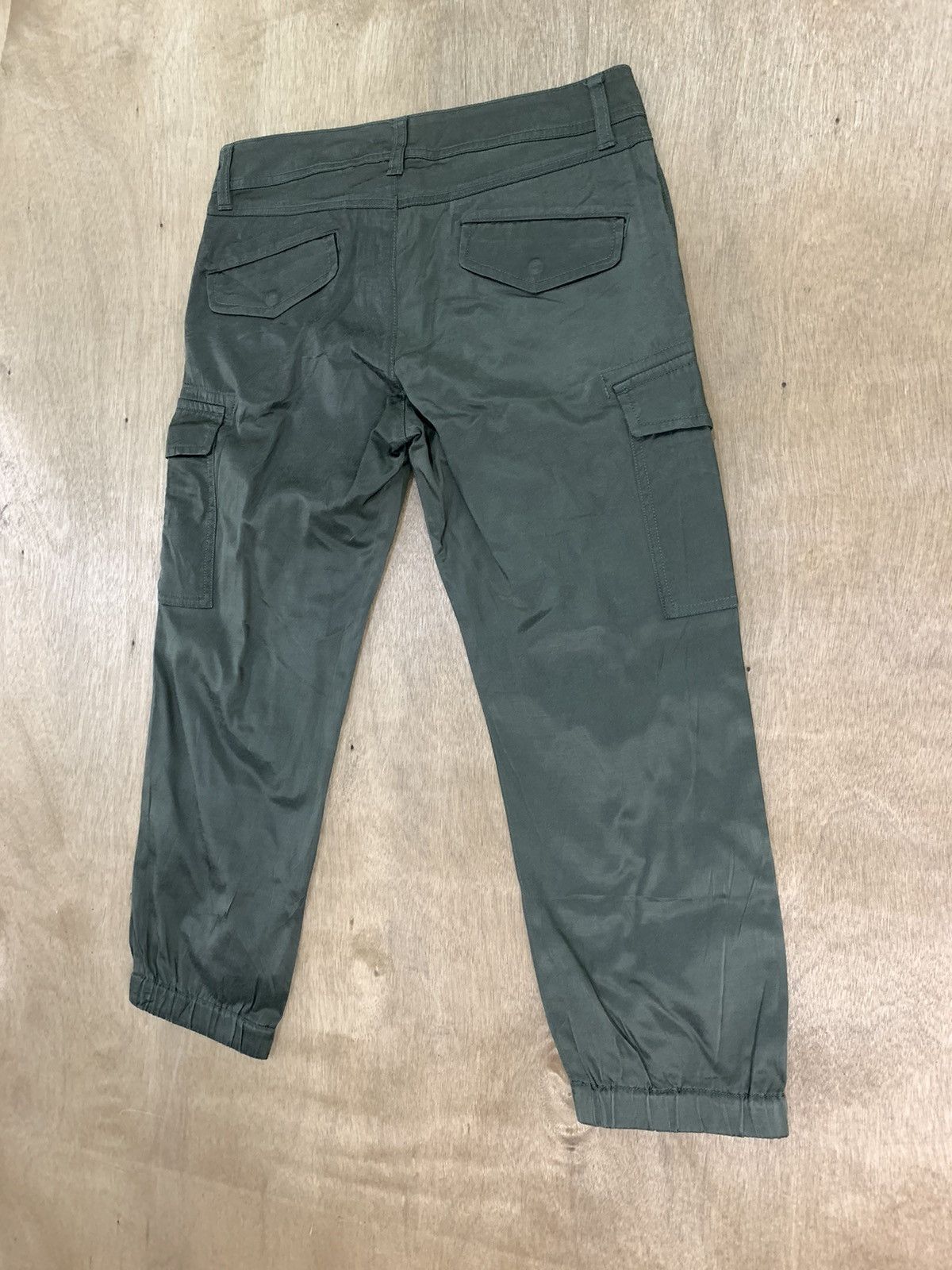 Japanese Brand × NOLLEY'S × Seditionaries NOLLEY'S PINK Rare Nylon Multipocket Crop Cargo Jogger Pant Size US 29 - 13 Thumbnail