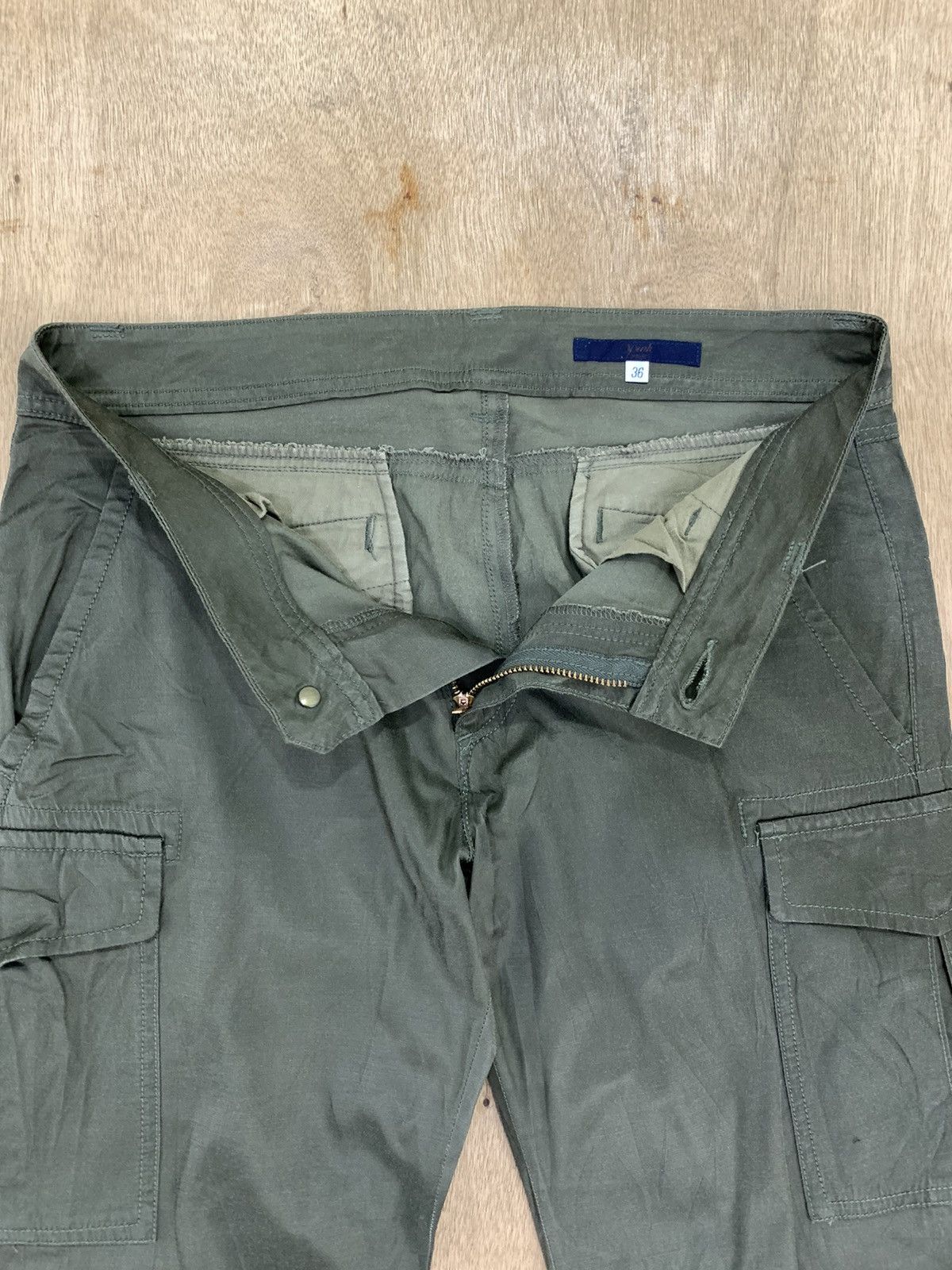 Japanese Brand × NOLLEY'S × Seditionaries NOLLEY'S PINK Rare Nylon Multipocket Crop Cargo Jogger Pant Size US 29 - 15 Thumbnail