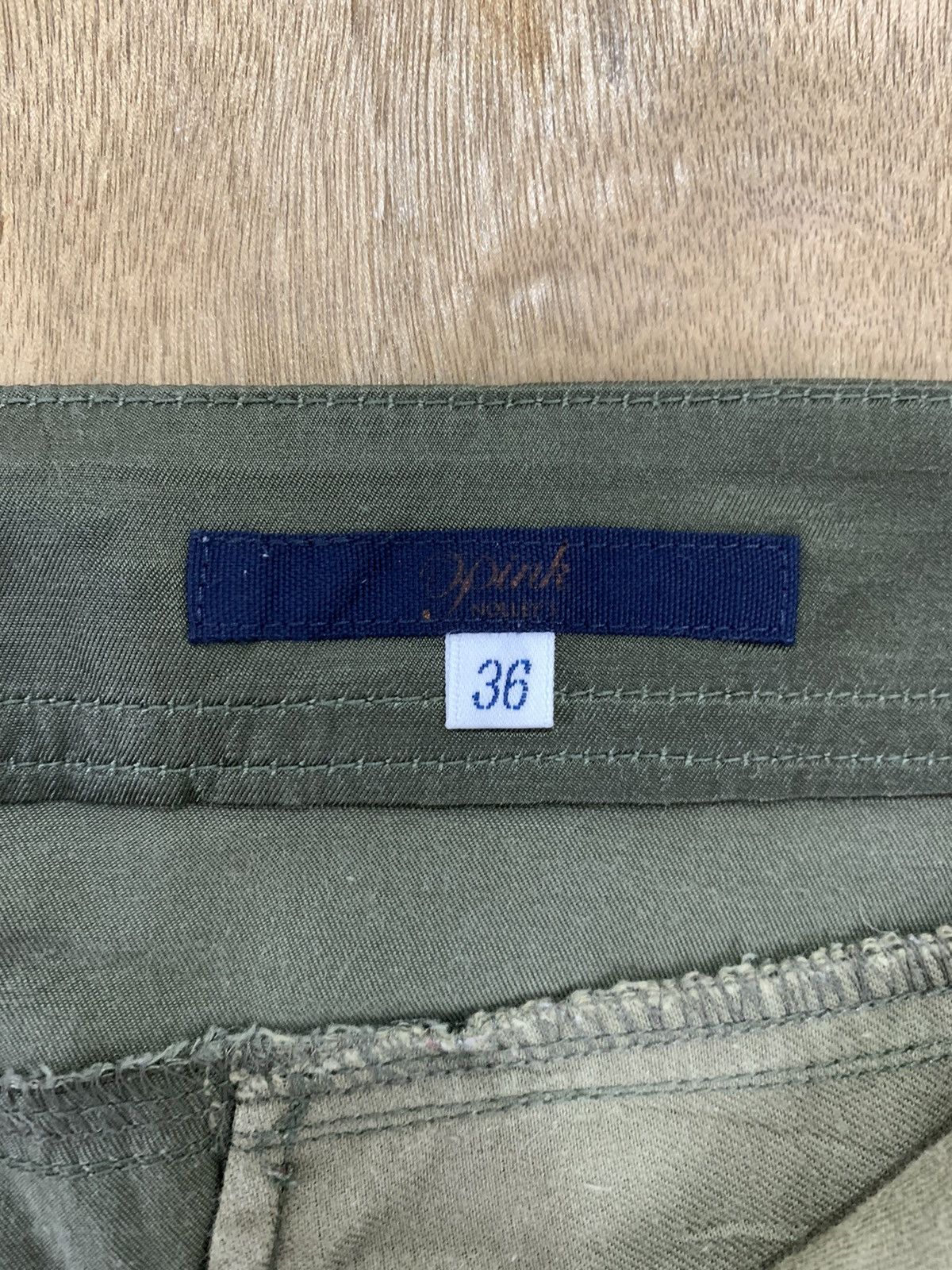 Japanese Brand × NOLLEY'S × Seditionaries NOLLEY'S PINK Rare Nylon Multipocket Crop Cargo Jogger Pant Size US 29 - 18 Thumbnail