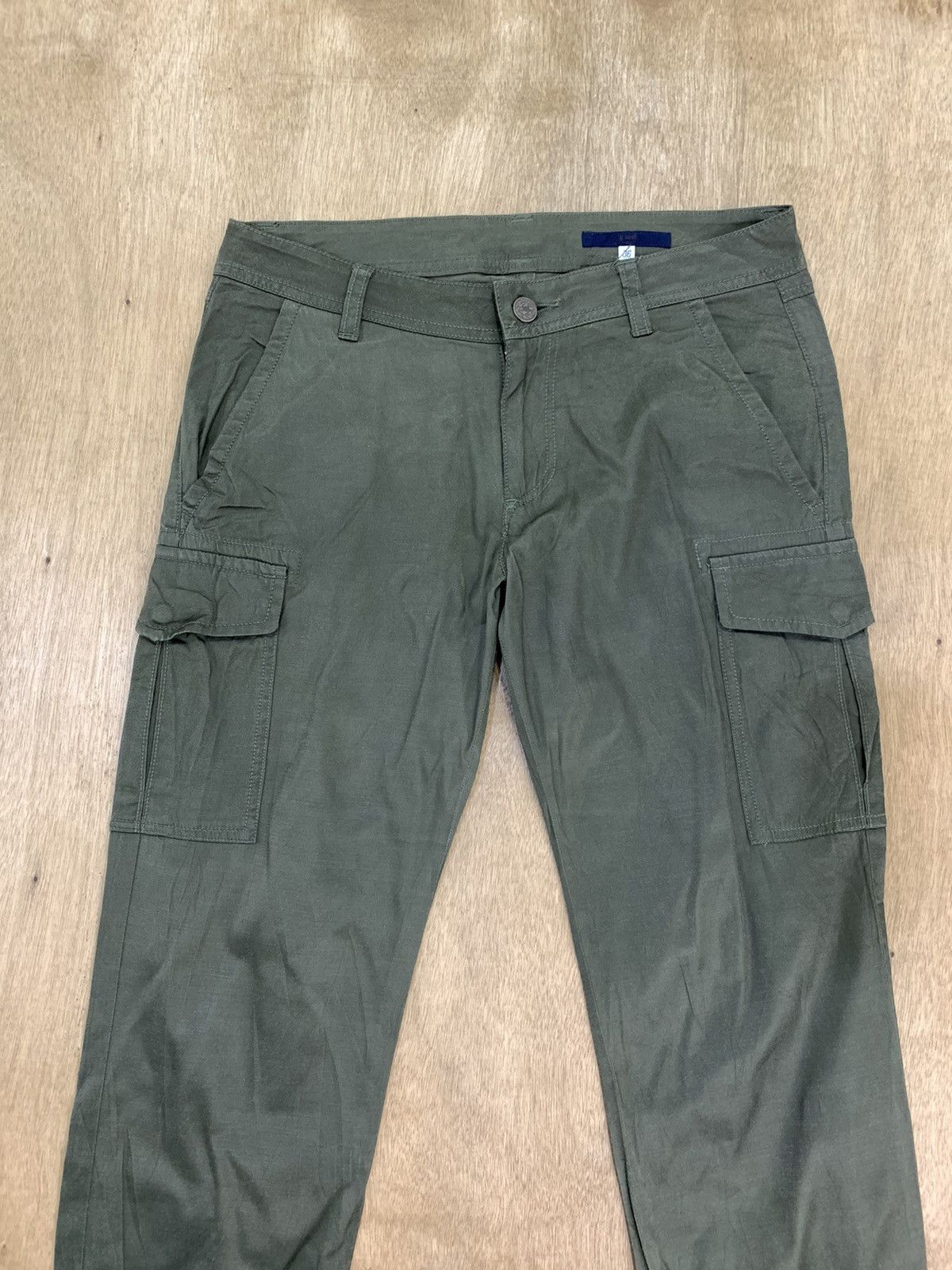 Japanese Brand × NOLLEY'S × Seditionaries NOLLEY'S PINK Rare Nylon Multipocket Crop Cargo Jogger Pant Size US 29 - 6 Thumbnail