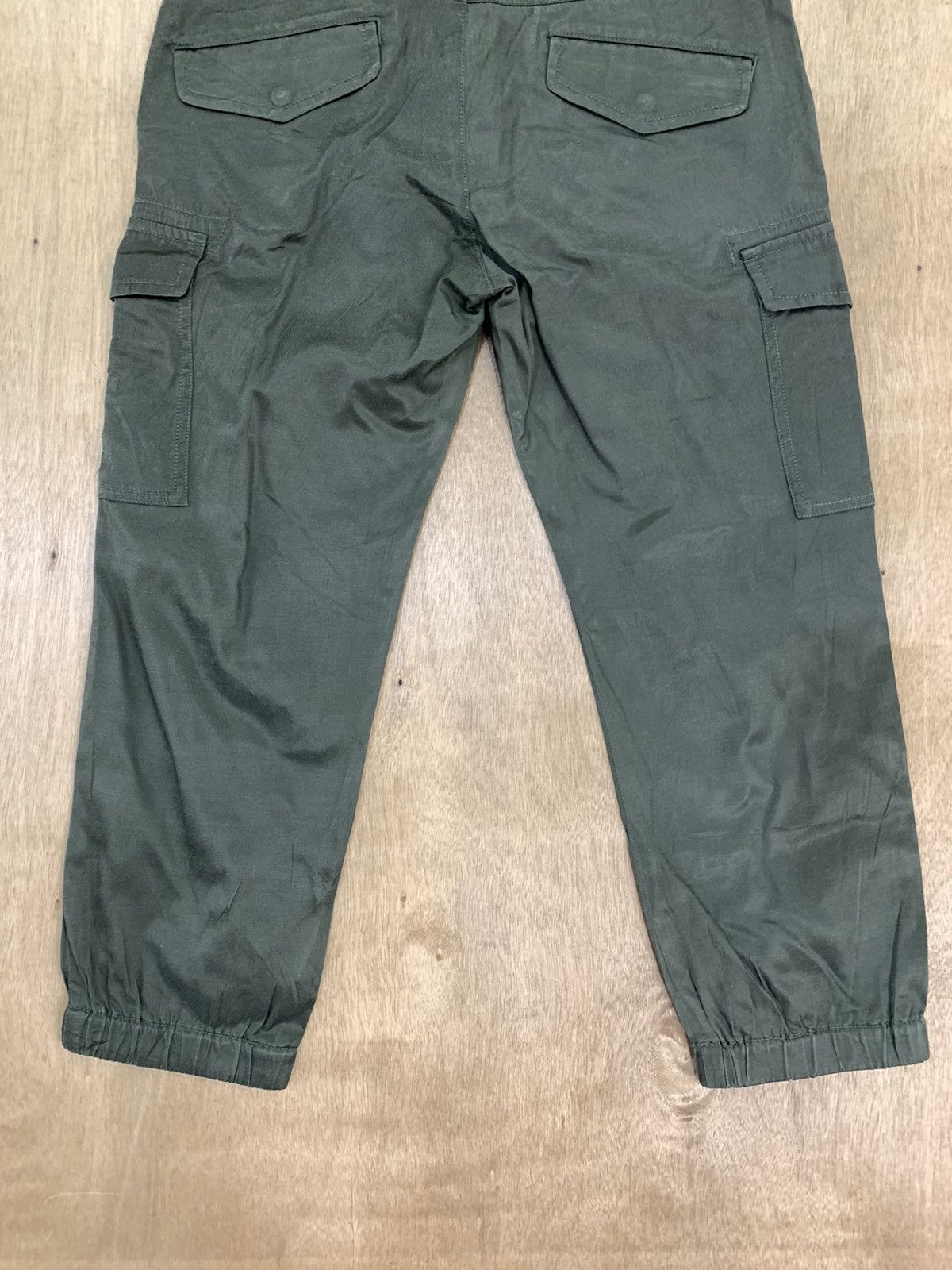 Japanese Brand × NOLLEY'S × Seditionaries NOLLEY'S PINK Rare Nylon Multipocket Crop Cargo Jogger Pant Size US 29 - 11 Thumbnail