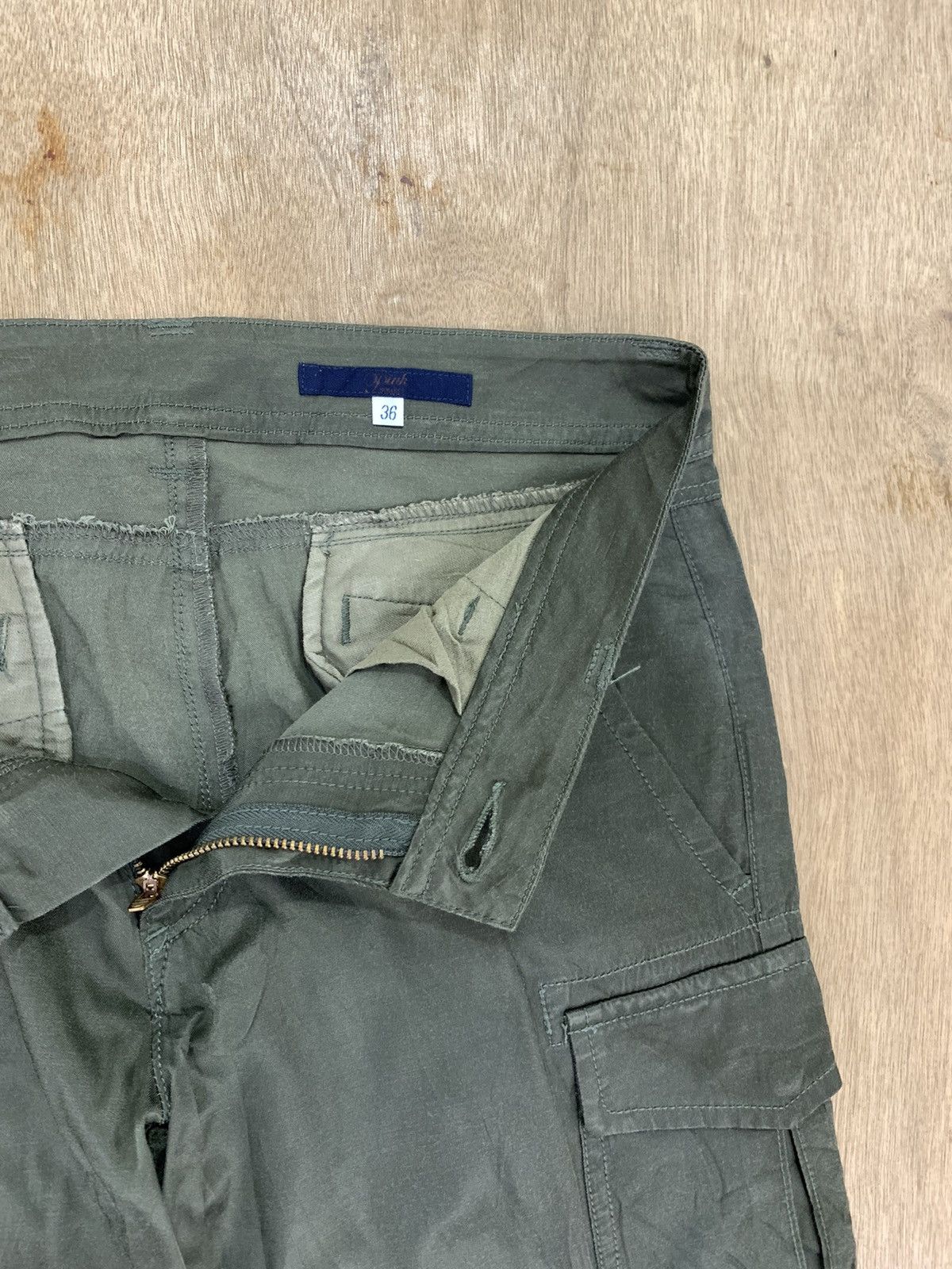 Japanese Brand × NOLLEY'S × Seditionaries NOLLEY'S PINK Rare Nylon Multipocket Crop Cargo Jogger Pant Size US 29 - 17 Thumbnail
