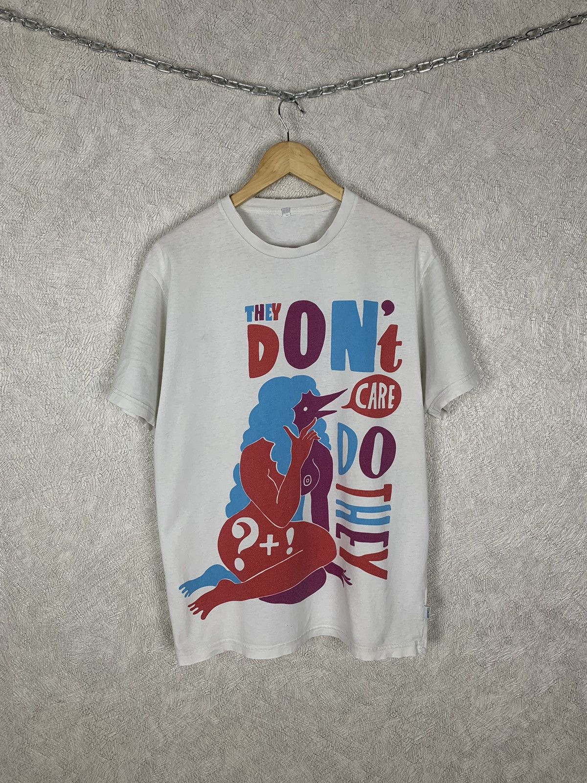 💥RARE! PARRA ROCKWELL SHIRT RIPPED THEY DONT CARE
