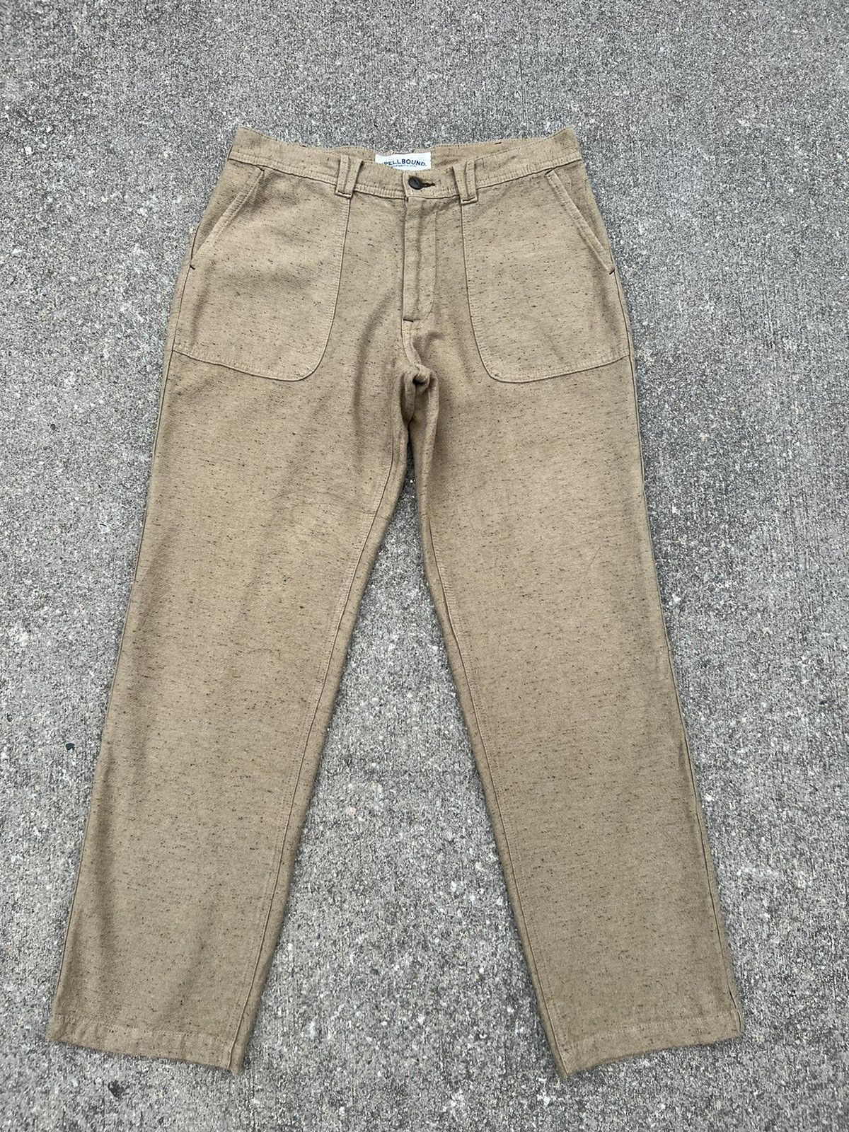 Spellbound Vintage Spellbound Japan Salt & Pepper Fatigue Pant Size US 32 / EU 48 - 1 Thumbnail