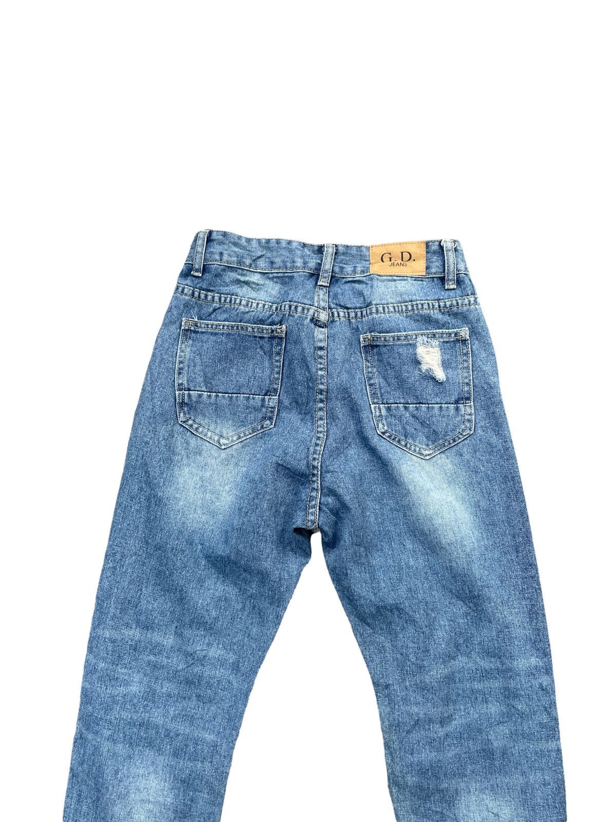 Japanese Brand 🔥STEALS🔥GD Jeans Custom Distresed Size US 27 - 11 Thumbnail