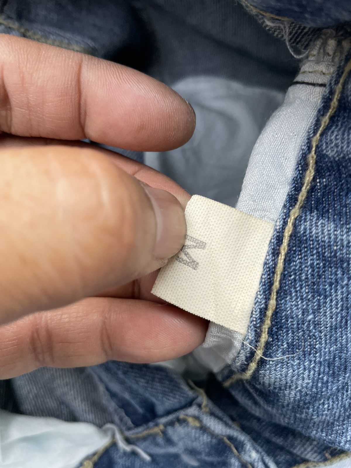 Japanese Brand 🔥STEALS🔥GD Jeans Custom Distresed Size US 27 - 16 Thumbnail