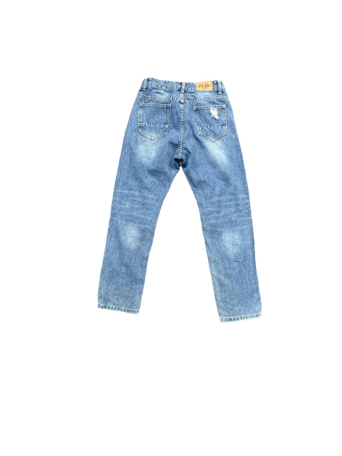 Japanese Brand 🔥STEALS🔥GD Jeans Custom Distresed Size US 27 - 10 Thumbnail