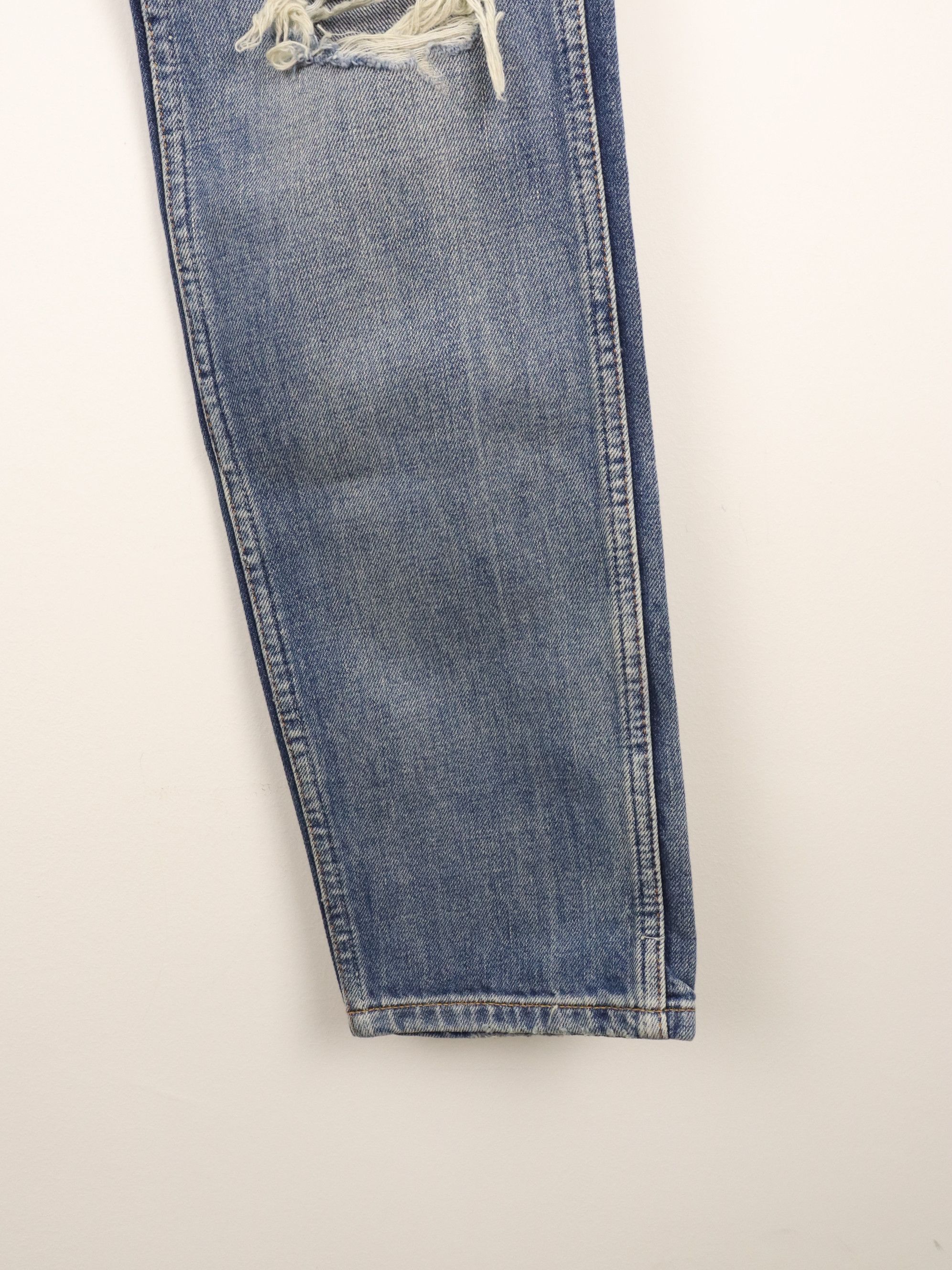 Levi's Vintage Clothing LVC 1969 60s BIG E Model Corn Denim 606 Slim Fit Distressed Size US 31 - 13 Thumbnail
