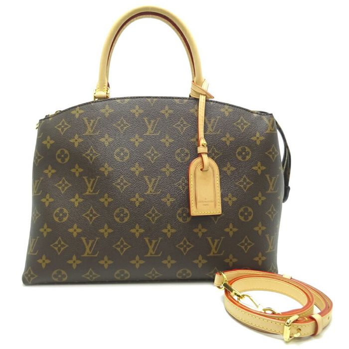 LOUIS VUITTON Monogram Grand Palais MM Brown M45898 Women's Canvas