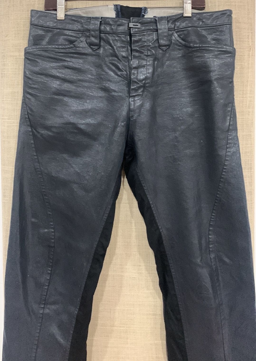 The Viridi-anne The viridi-anne artisanal hand resin coated segment pants Size US 34 / EU 50 - 2 Thumbnail